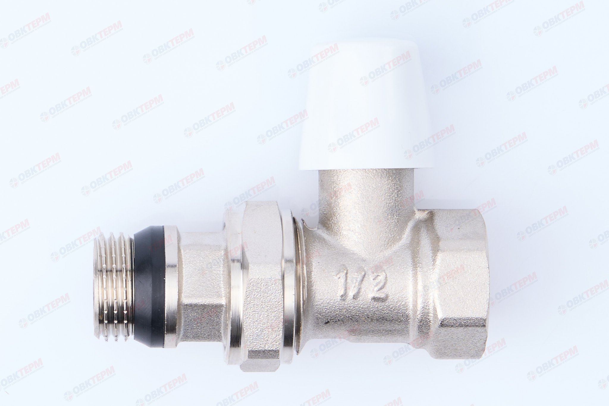 Кран рад.     TIM   нижний  прямой 1/2" NEW (ZEISSLER)   (6шт/60ящ) - Изображение №1