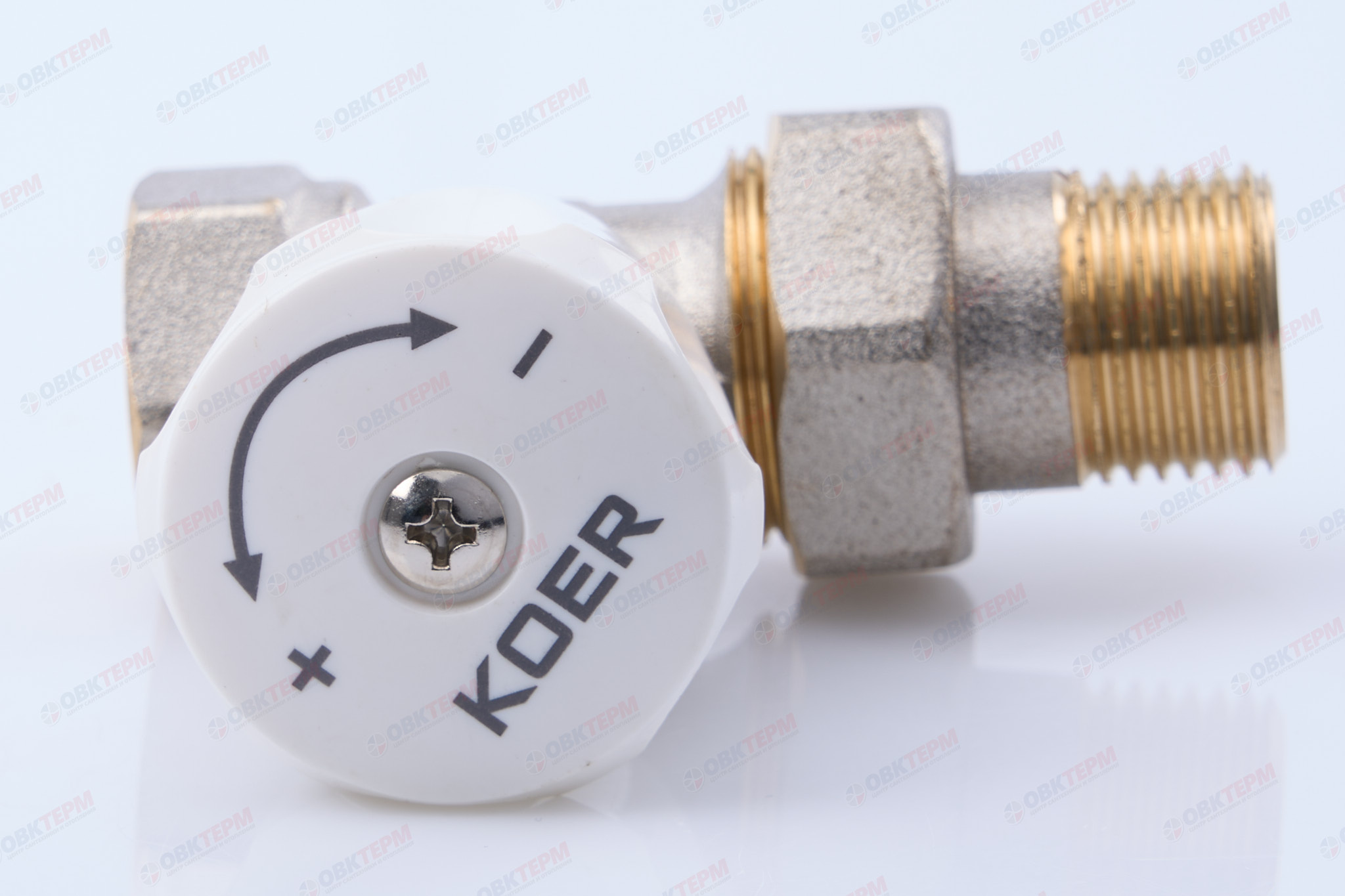 Кран рад.   KOER    верхний прямой 1/2"  усиленный KR.903   (60/15 шт) - Изображение №5