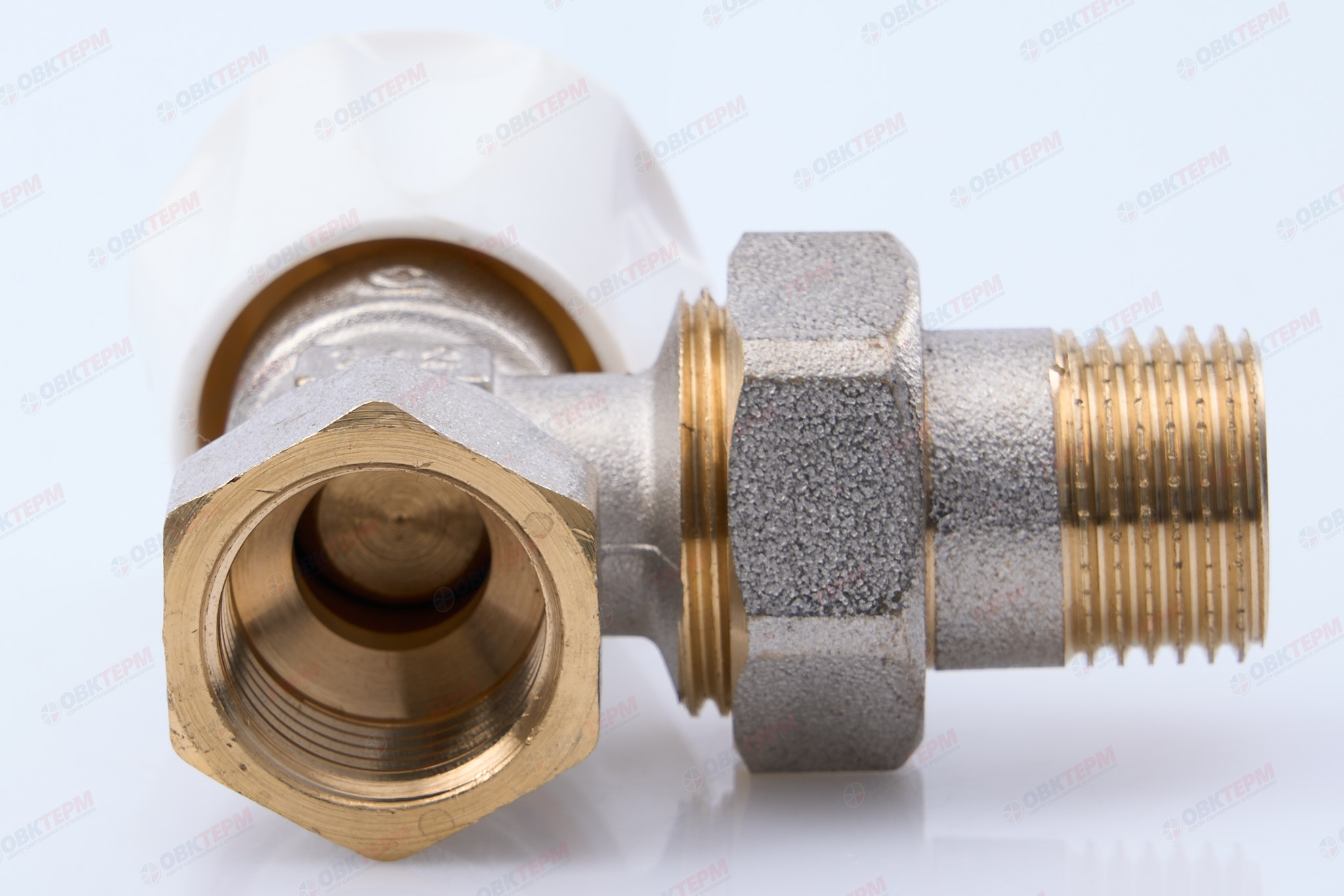 Кран рад.   KOER    верхний угловой 1/2"  усиленный   (64/16 шт)    KR901/KR905 - Изображение №4