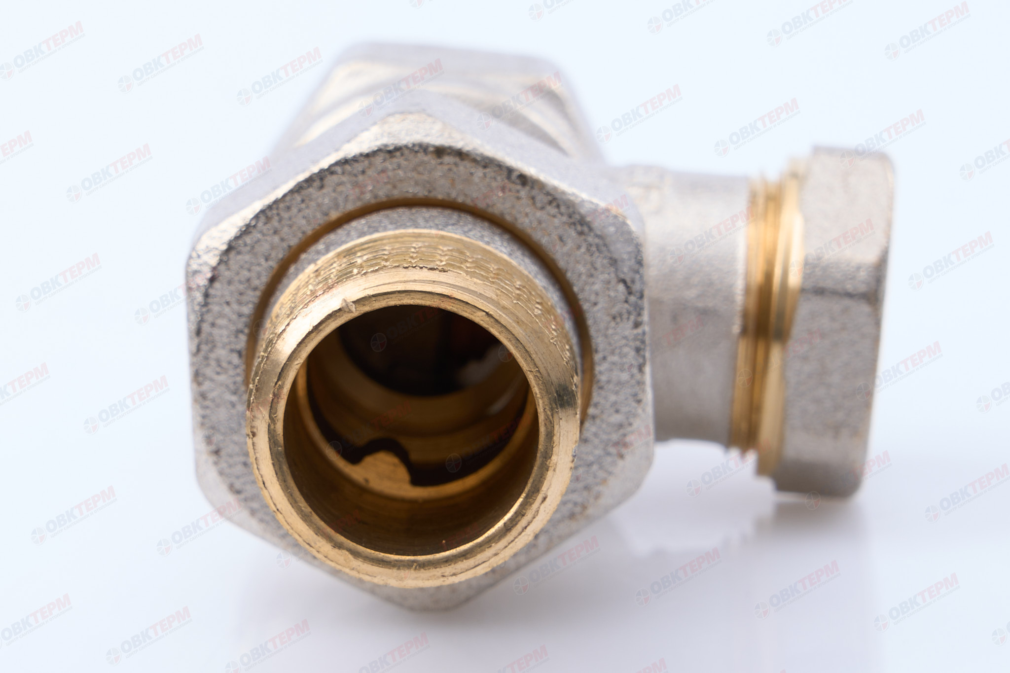Кран рад.   KOER    нижний прямой 1/2"  усиленный KR.904   (80/20 шт) - миниатюра №3
