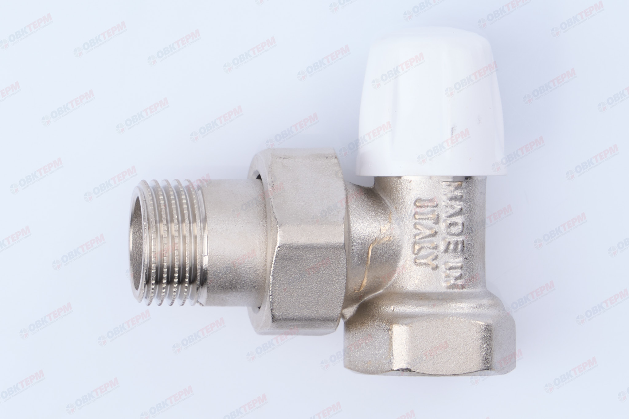 Кран рад.  ICMA нижний угловой 805 1/2"        (50) - Изображение №1