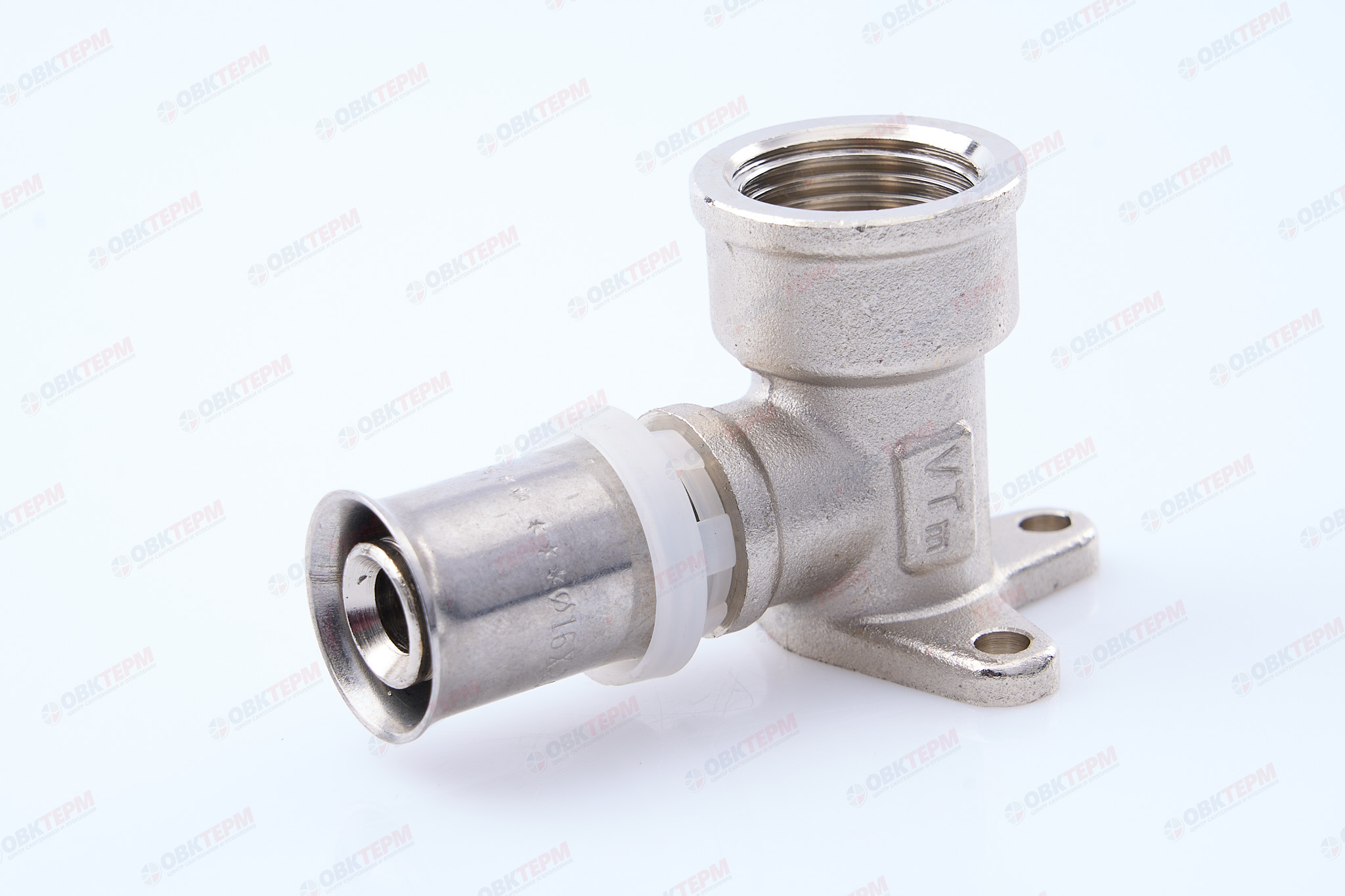 Водорозетка пресс  Valtec 16*1/2"         (10уп/80ящ) - Изображение №1