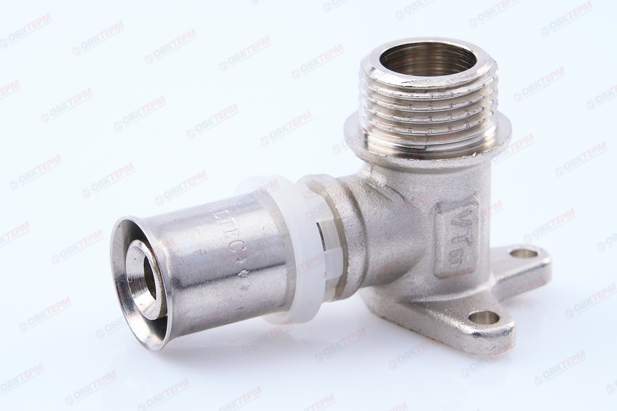 Водорозетка пресс  Valtec 16*1/2"н         (10уп/80ящ) - Изображение №1
