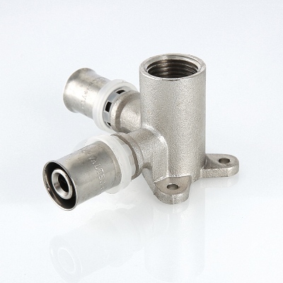 Водорозетка пресс проходная Valtec 16*1/2"         (10уп/30ящ) - Изображение №4