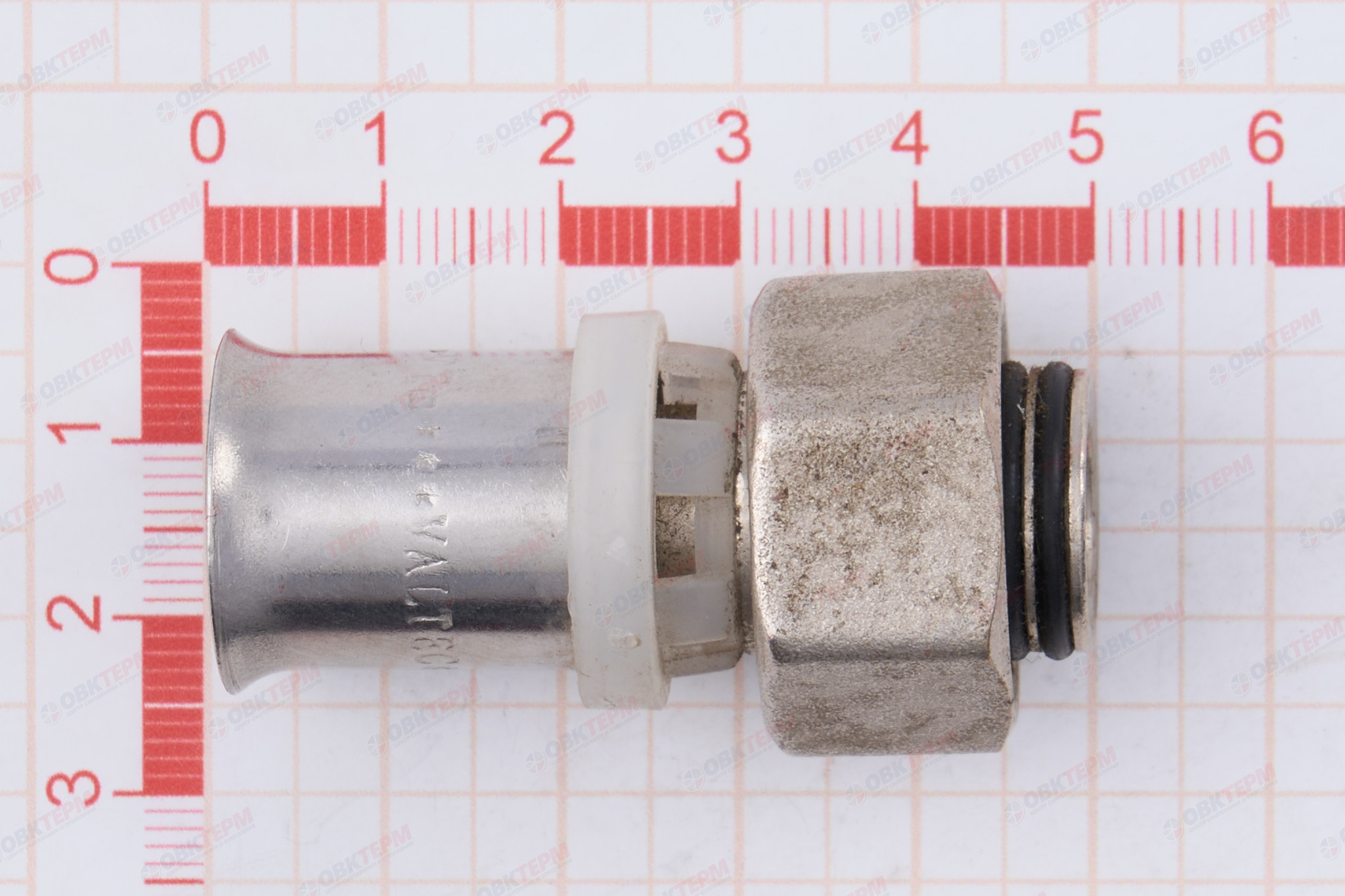 Евроконус  пресс для м/п трубы 16 (2,0) * 1/2"  Valtec        (10уп/260ящ) - миниатюра №9