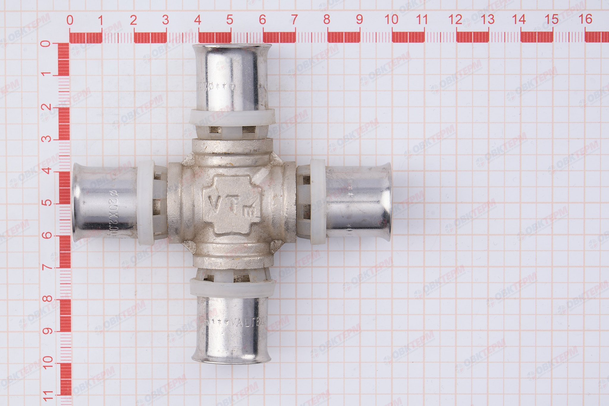 Крестовина пресс  Valtec 20      (5уп/25ящ) - миниатюра №7