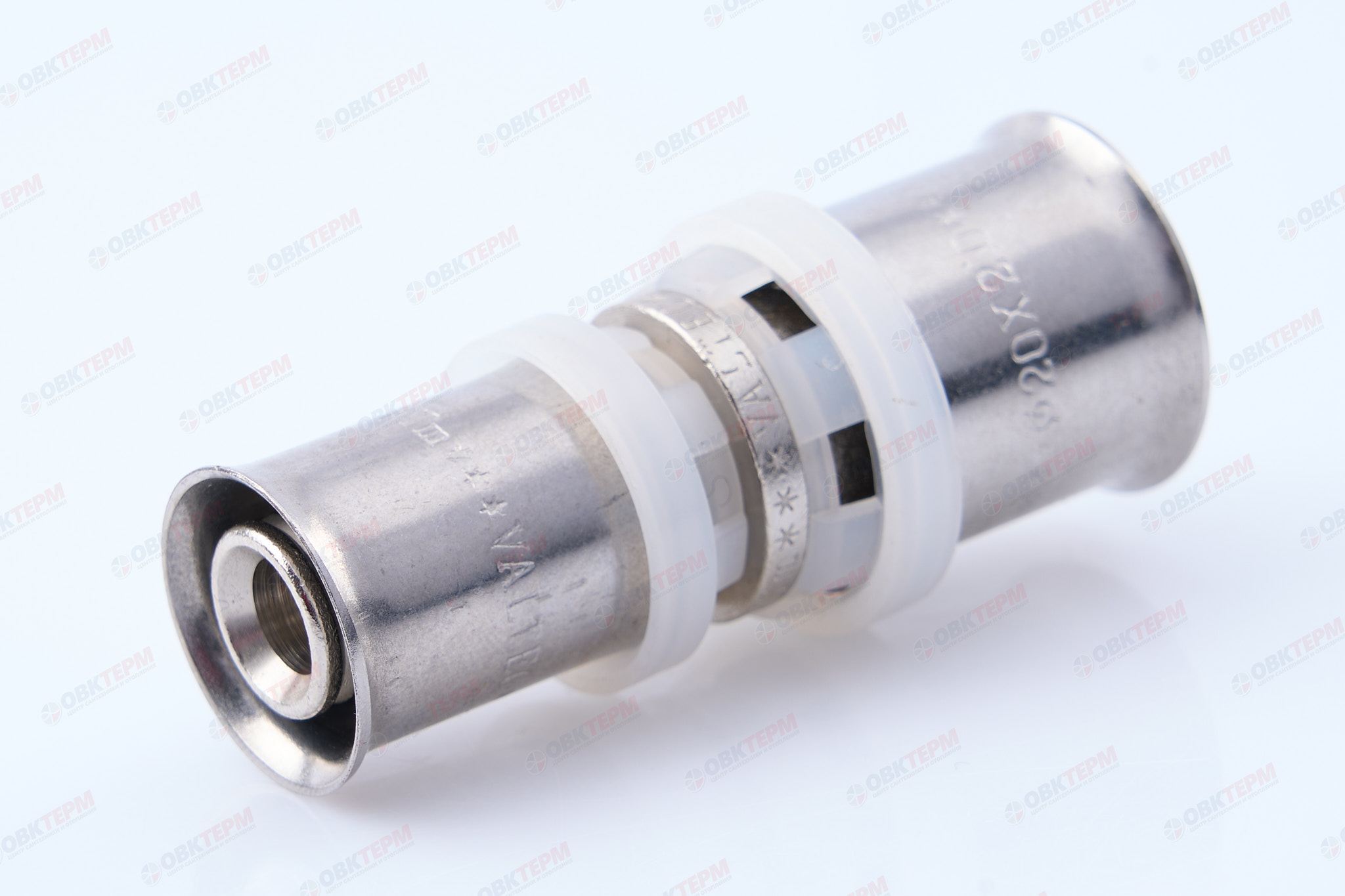 Соединитель  пресс  Valtec 16*20             (10уп/120ящ) - Изображение №1