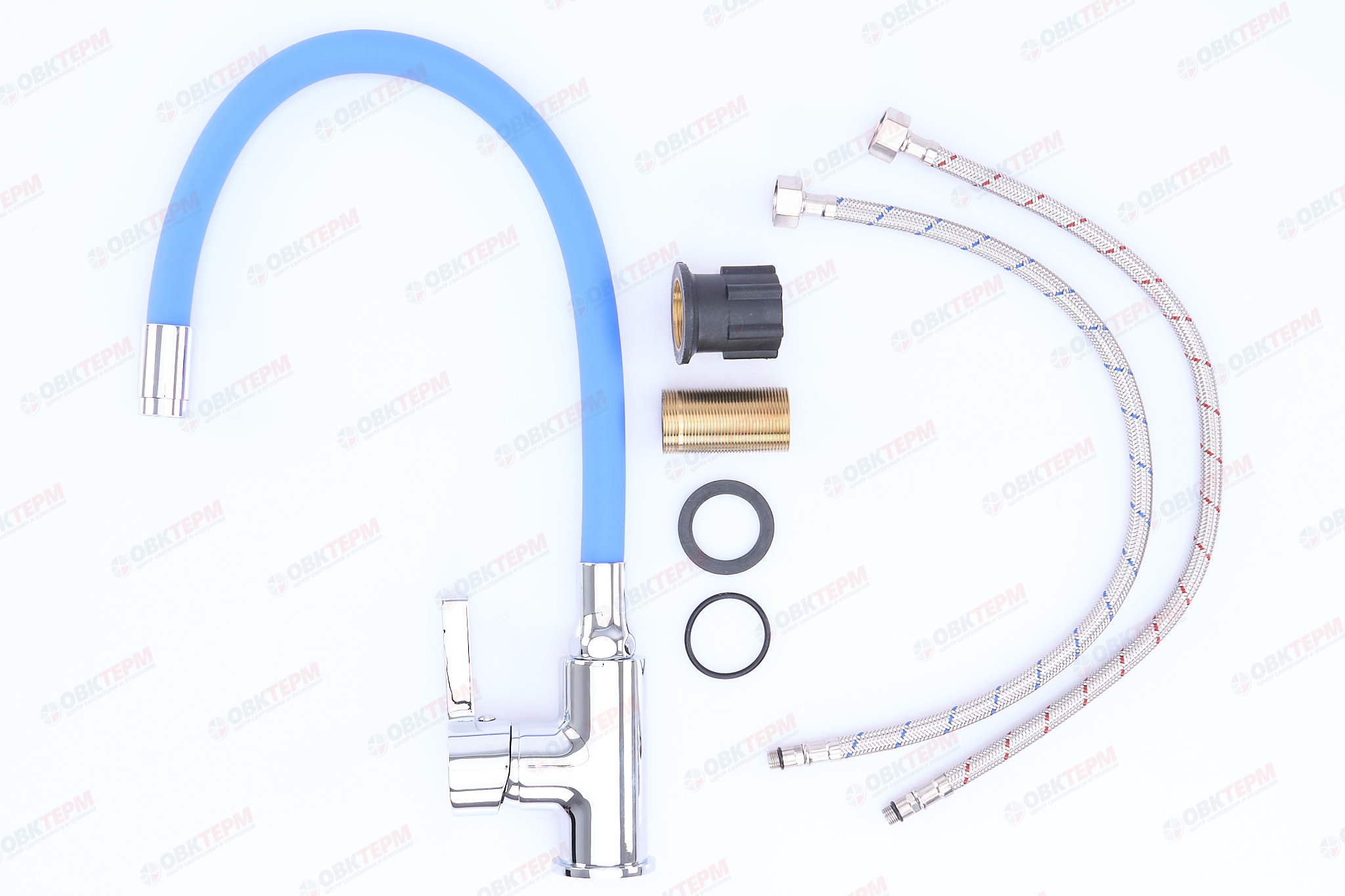 Смеситель д/кухни REFLECTOR ZERIX FADE-011 (LR4898-6) (голубой) (10 шт/ящ) - миниатюра №4