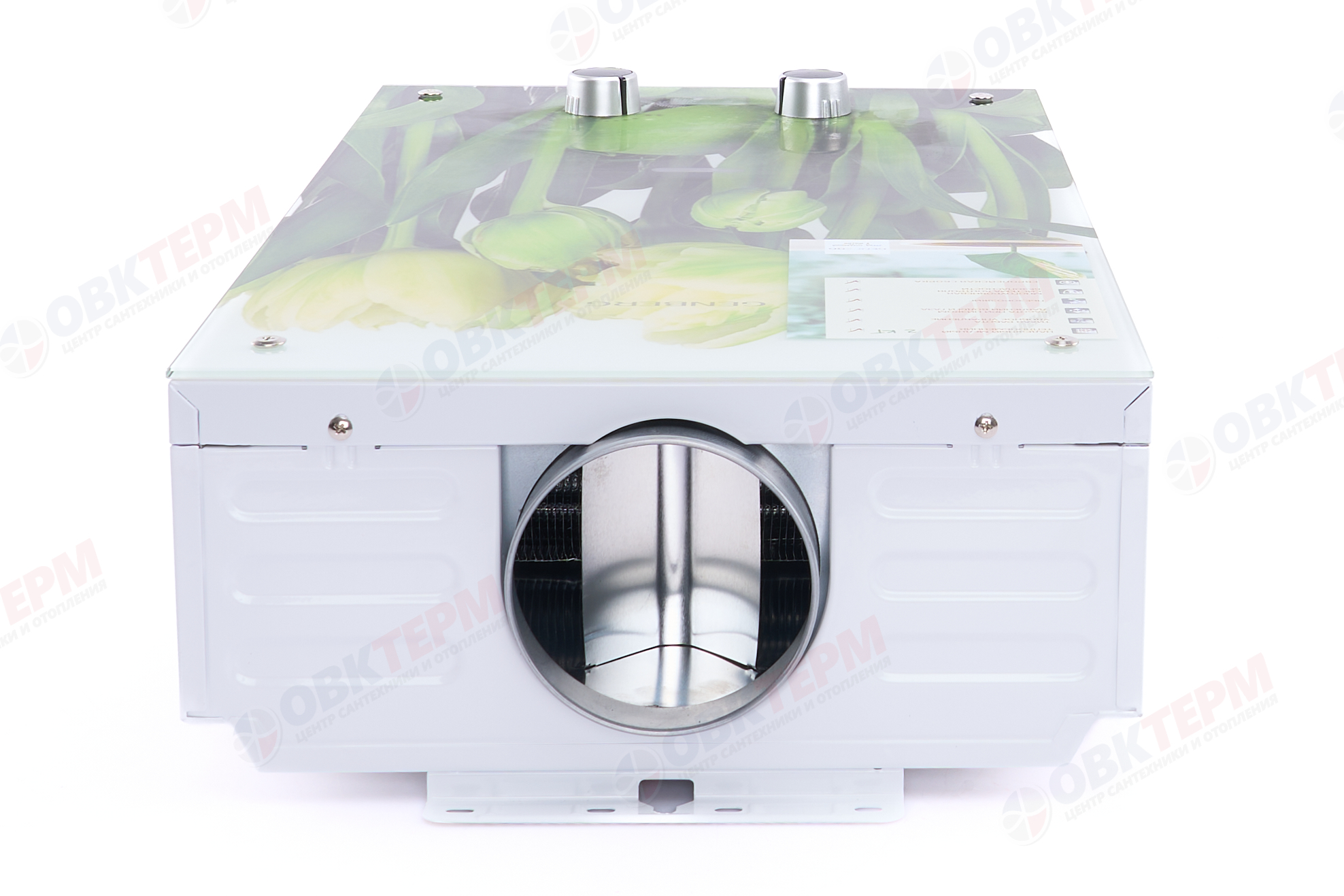 Колонка газовая  GENBERG 210.01 ДЕКОР-ЕКО 10л. ТЮЛЬПАНЫ  (ШxВxГ) (ШxВxГ) 340x590x150 мм - Изображение №4