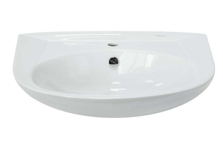 SANITA LUXE умывальник Classic 65 ВКС Белый S1 (645 х 205 х 485) - изображение №1