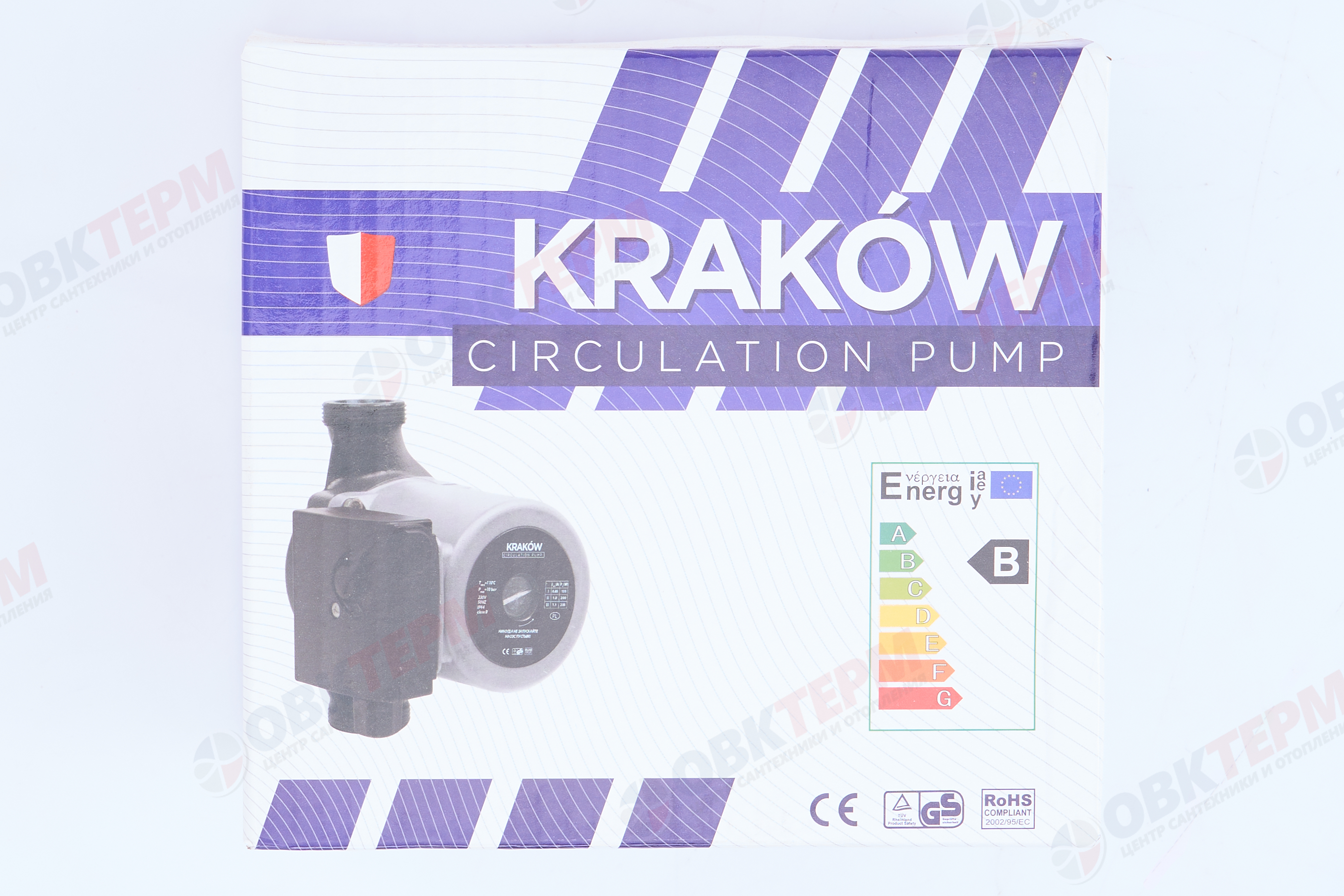 Насос циркуляционный  UPS  25/8-180   KRAKOW - миниатюра №9