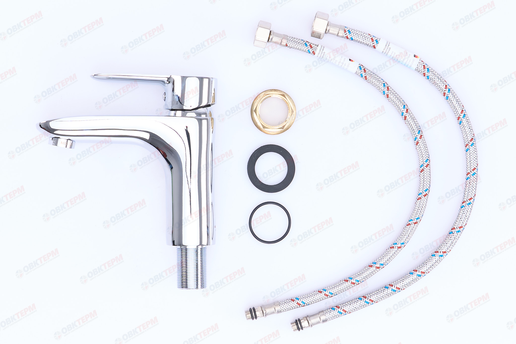 Смеситель д/умывальника MIXXUS COLUMBIA 001 Ø40 ГАЙКА (10 шт/ящ) - Изображение №4