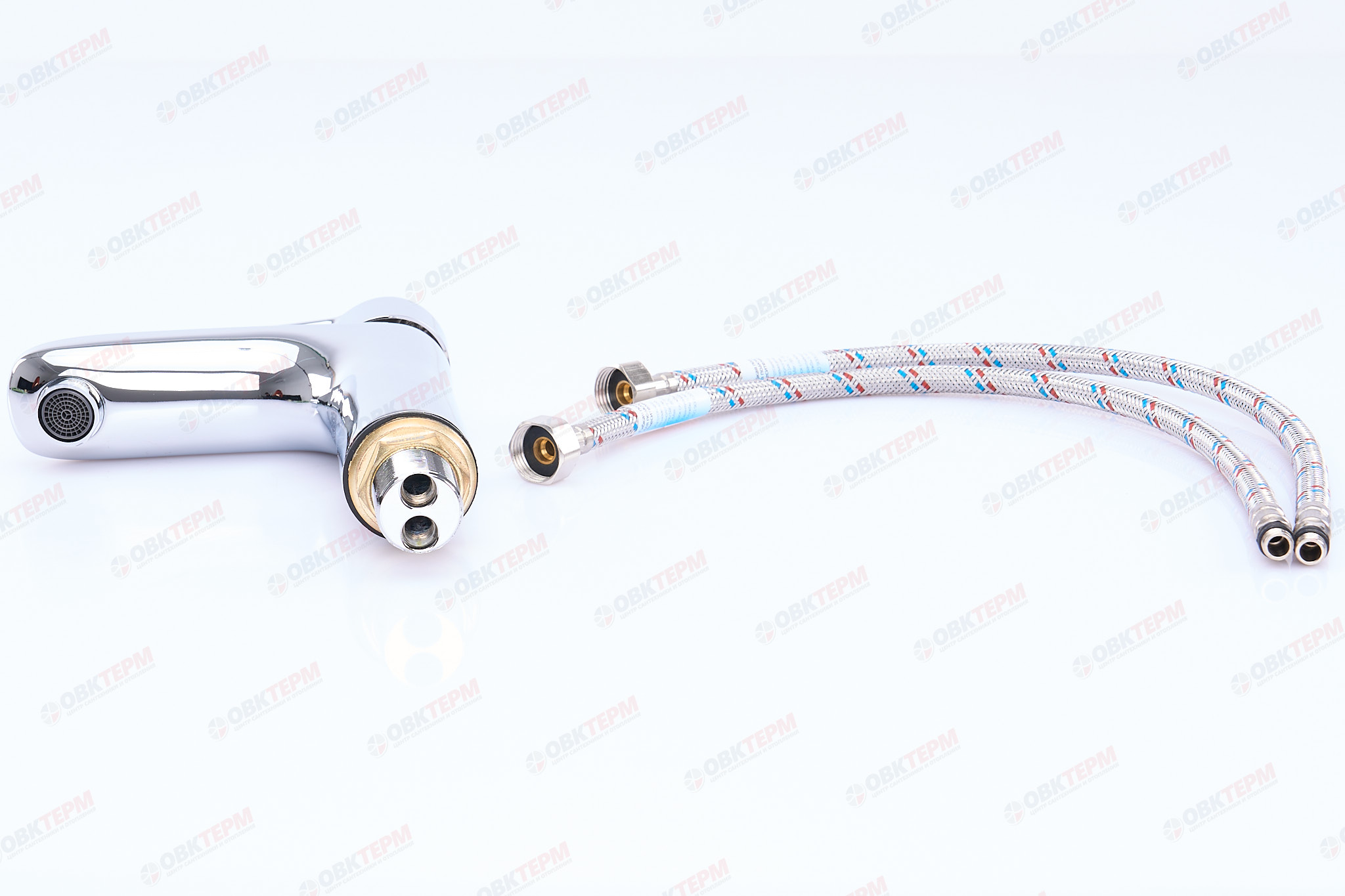 Смеситель д/умывальника MIXXUS COLUMBIA 001 Ø40 ГАЙКА (10 шт/ящ) - Изображение №5