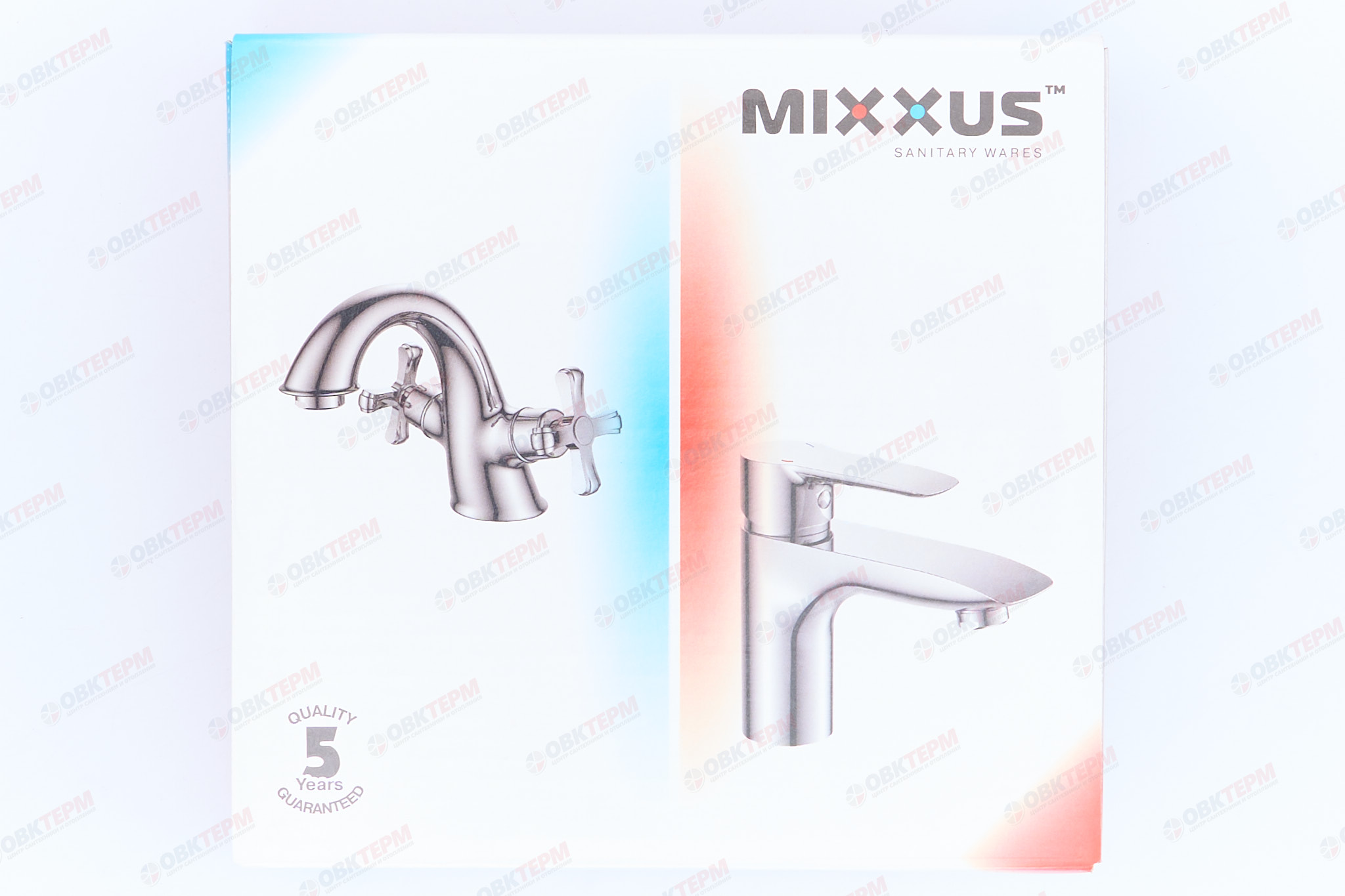 Смеситель д/умывальника MIXXUS COLUMBIA 001 Ø40 ГАЙКА (10 шт/ящ) - миниатюра №7