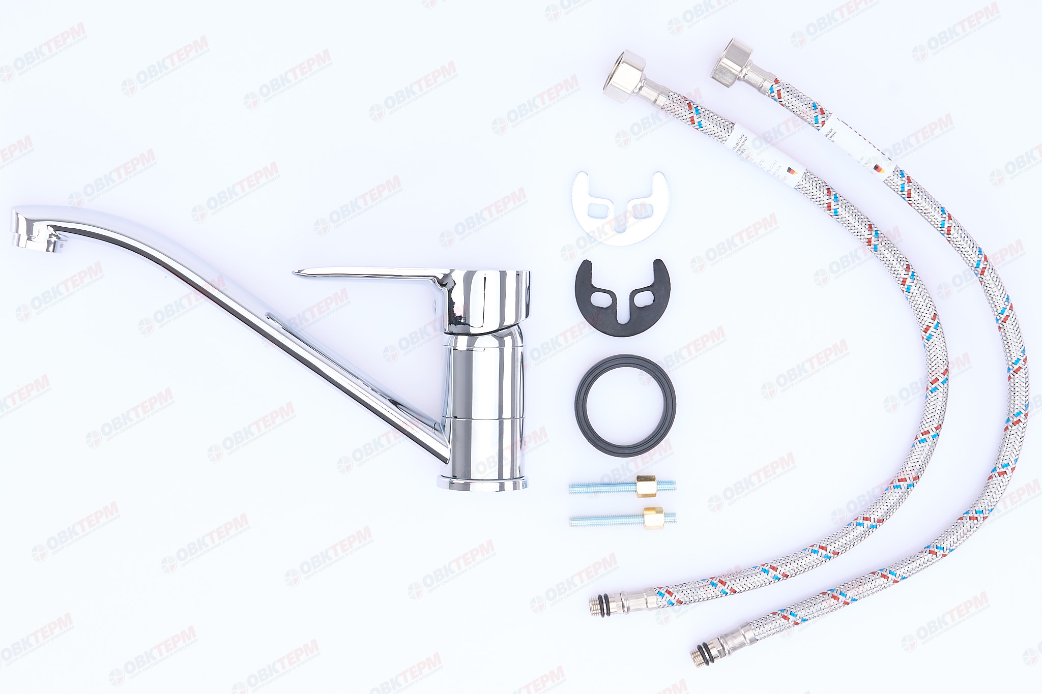 Смеситель д/кухни MIXXUS COLUMBIA 004-25см Ø35 шпилька (10 шт/ящ) - миниатюра №3