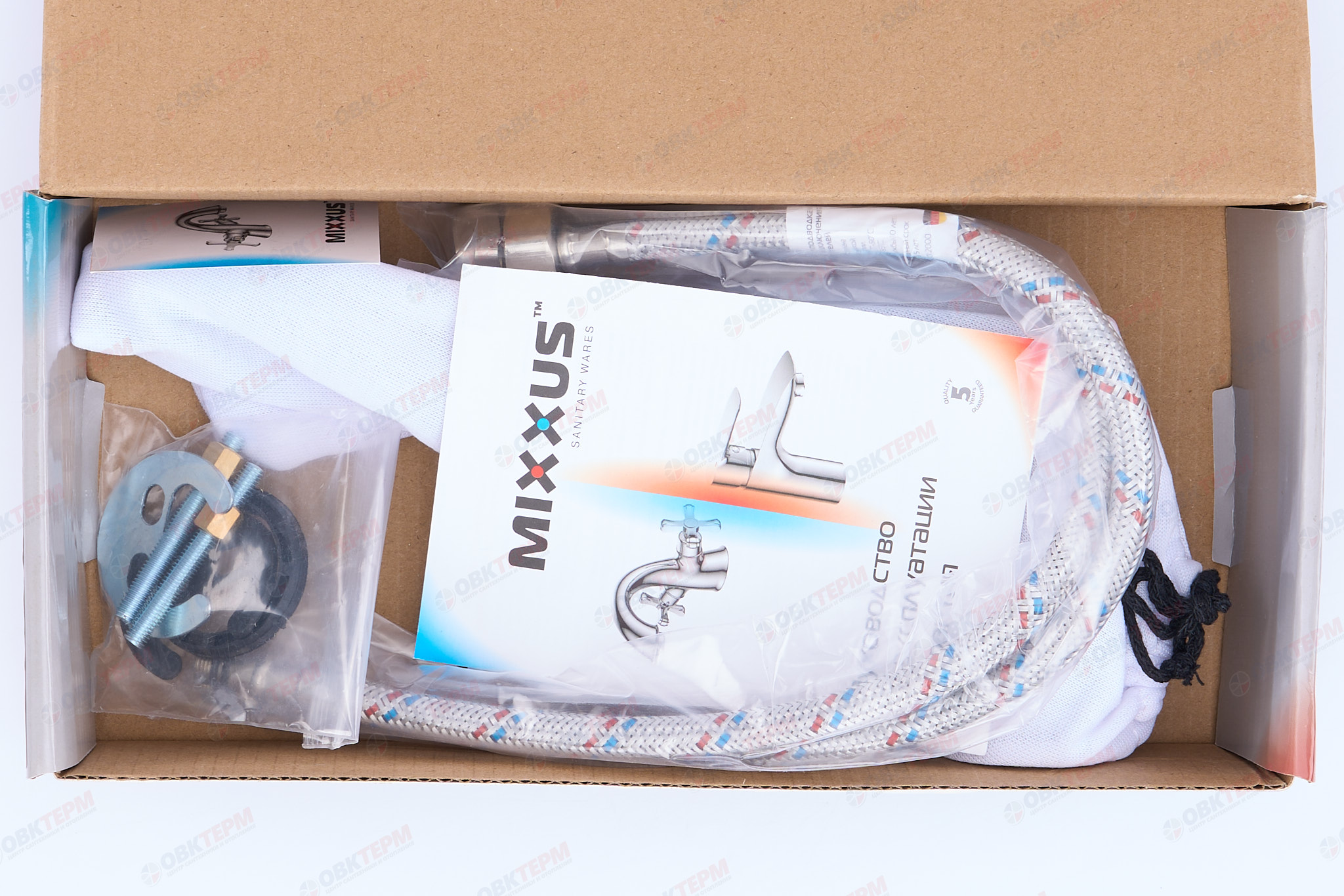 Смеситель д/кухни MIXXUS COLUMBIA 004-25см Ø35 шпилька (10 шт/ящ) - миниатюра №5