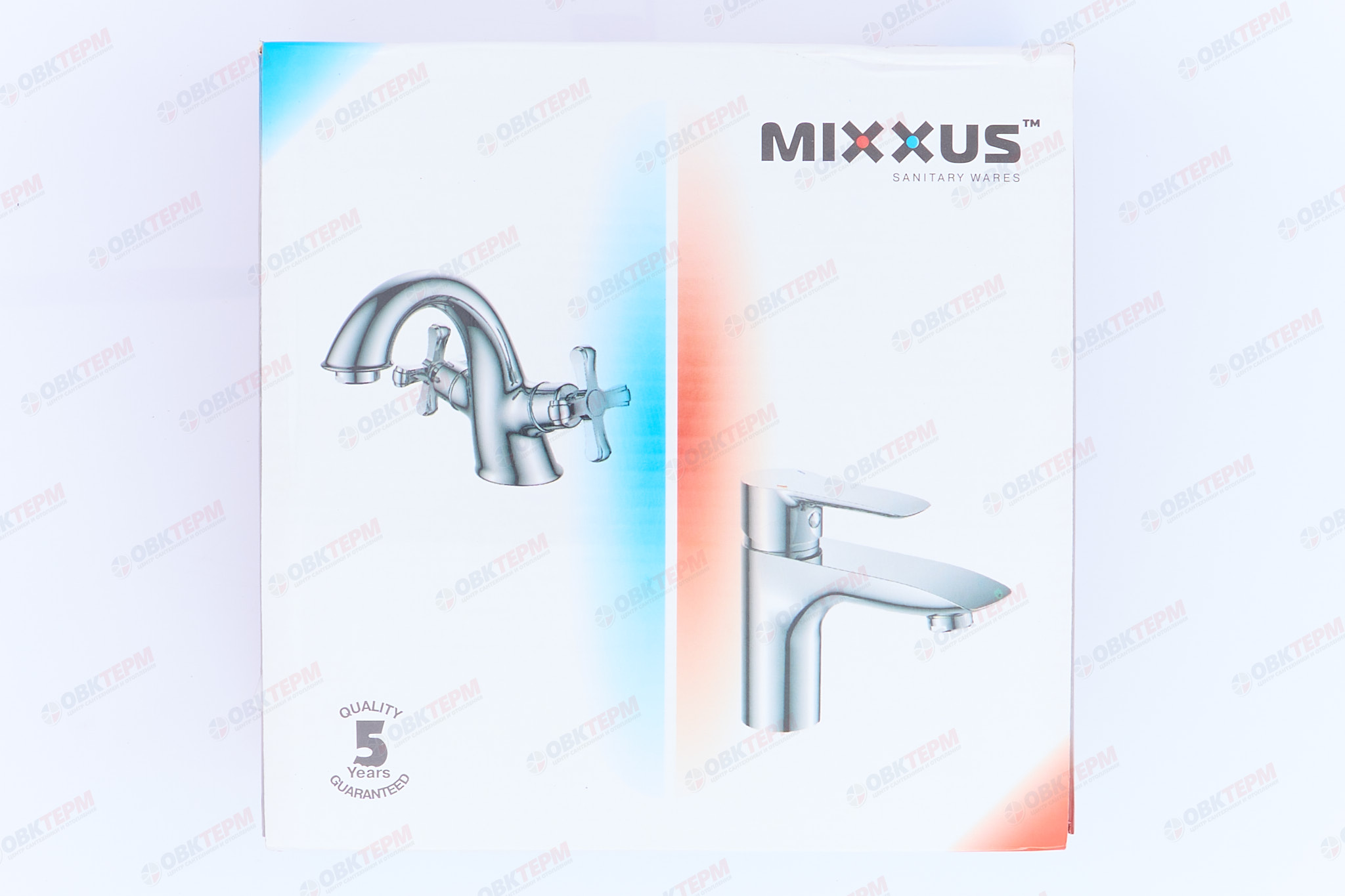 Смеситель д/ванны корот. MIXXUS COLUMBIA 009 EURO Ø40  (10 шт/ящ) - миниатюра №7