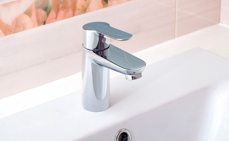 Смеситель д/умывальника MIXXUS ENZO 001 Ø40 ГАЙКА  (10 шт/ящ) - миниатюра №3