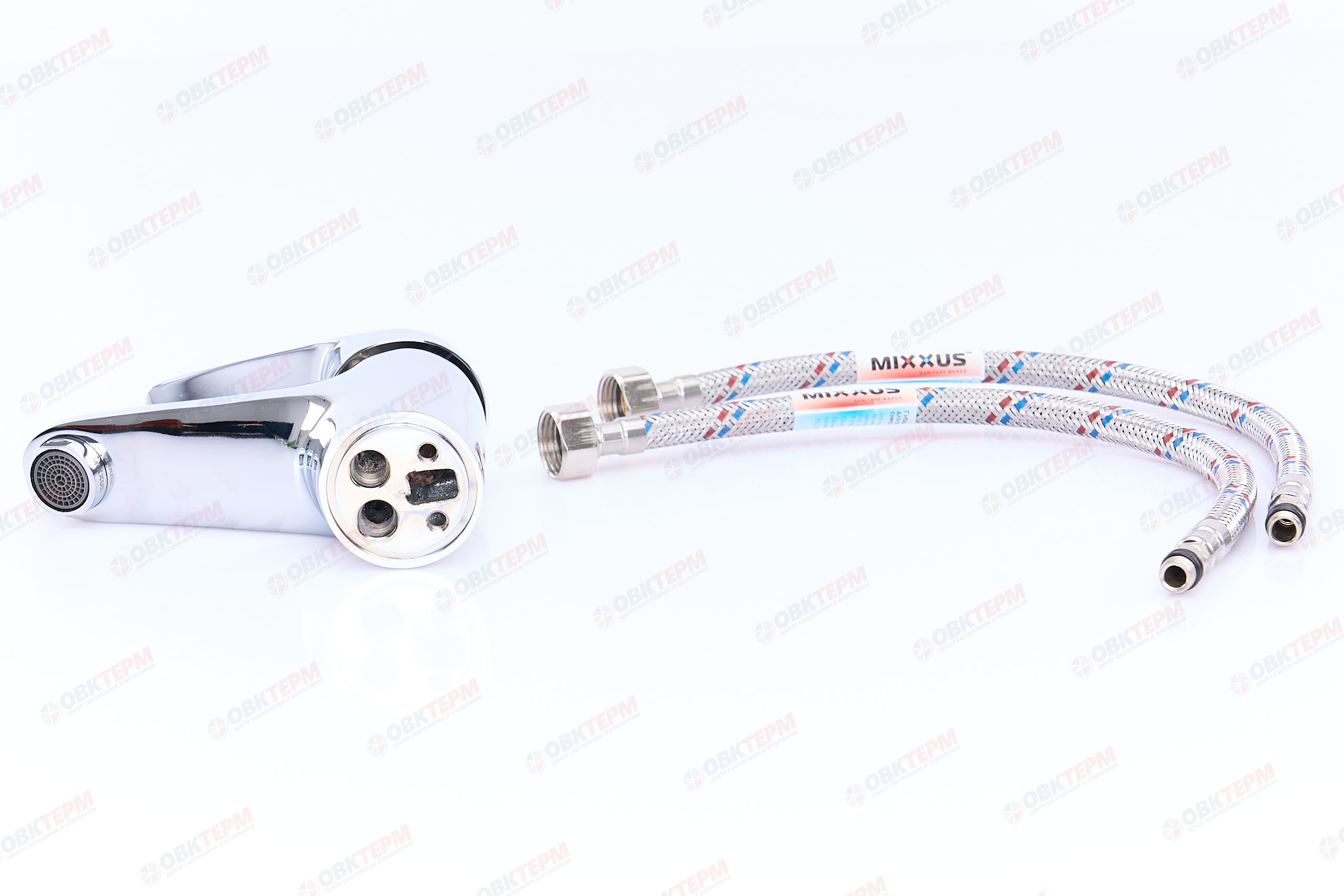 Смеситель д/умывальника MIXXUS FABIO  001 Ø40 шпилька (10 шт/ящ) - Изображение №5