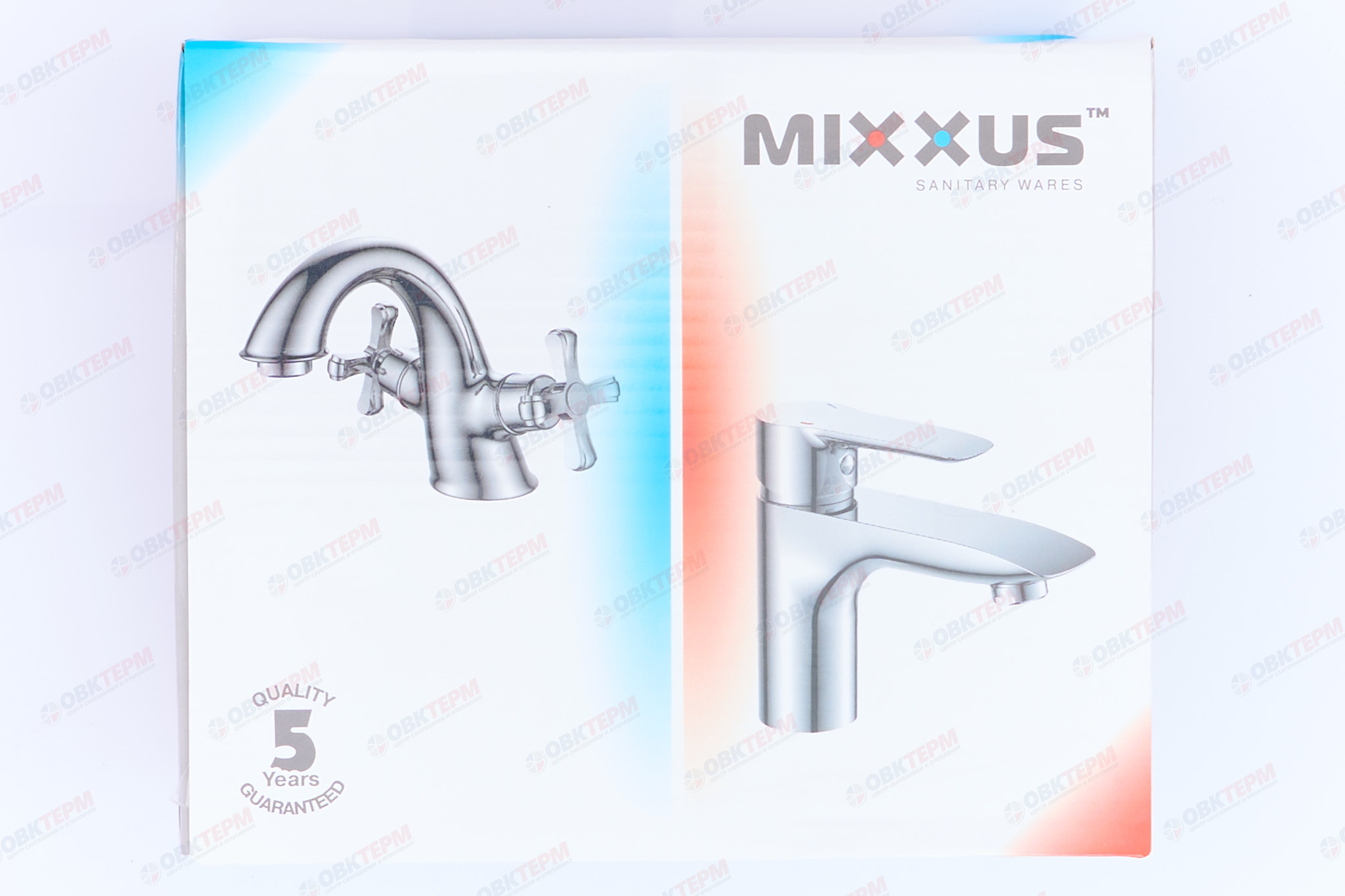 Смеситель д/ванны корот. MIXXUS FABIO 009 EURO Ø40  (10 шт/ящ) - миниатюра №8