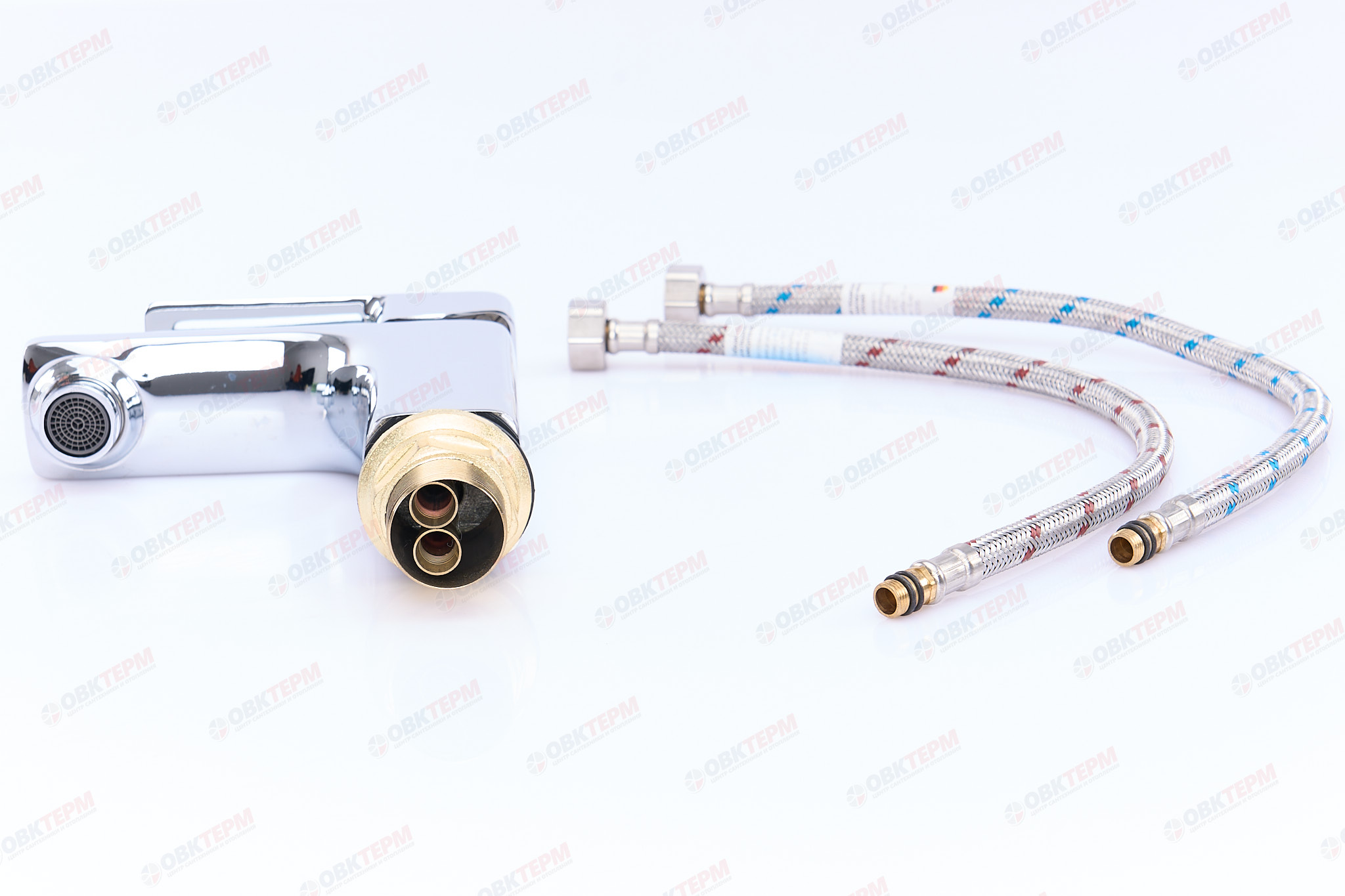 Смеситель д/умывальника MIXXUS FINIO   001 Ø35 ГАЙКА  (10 шт/ящ) - Изображение №4