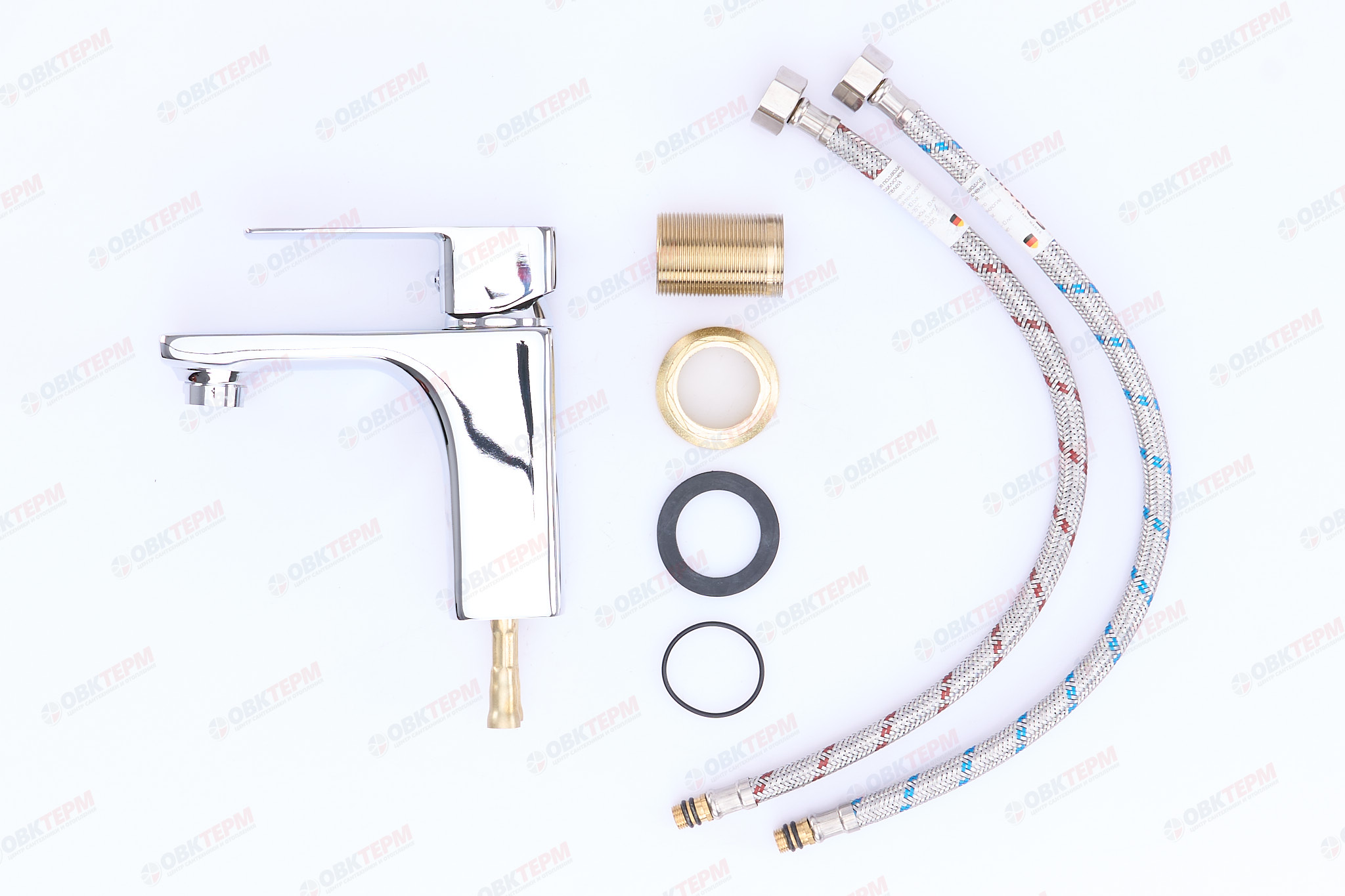 Смеситель д/умывальника MIXXUS FINIO   001 Ø35 ГАЙКА  (10 шт/ящ) - Изображение №5