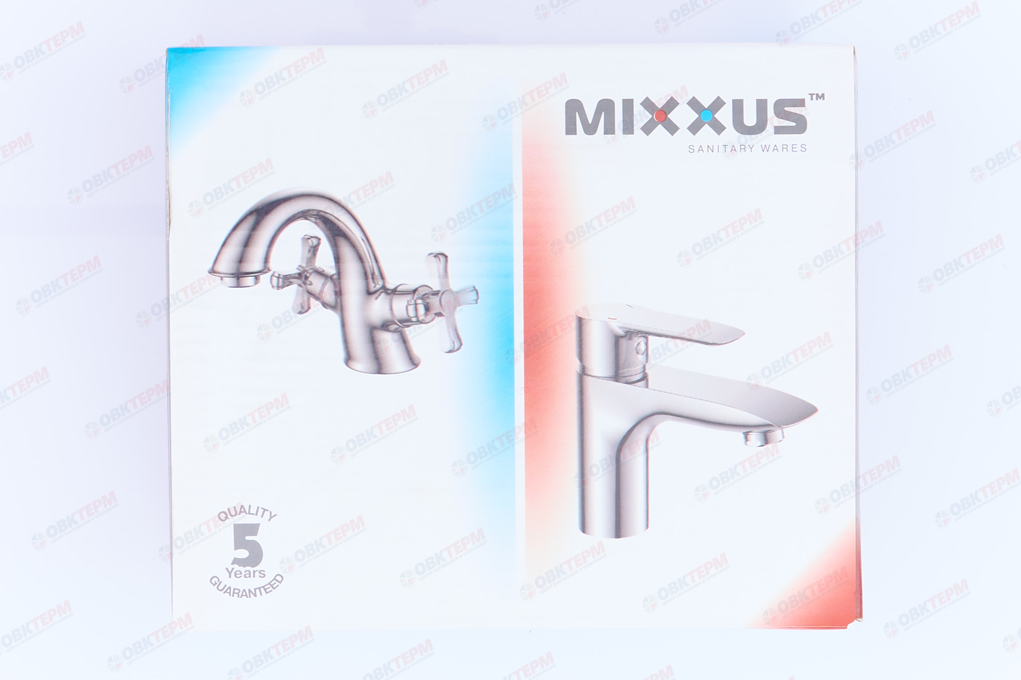 Смеситель д/ванны корот. MIXXUS FOCUS 009 EURO Ø40  (10 шт/ящ) - миниатюра №6