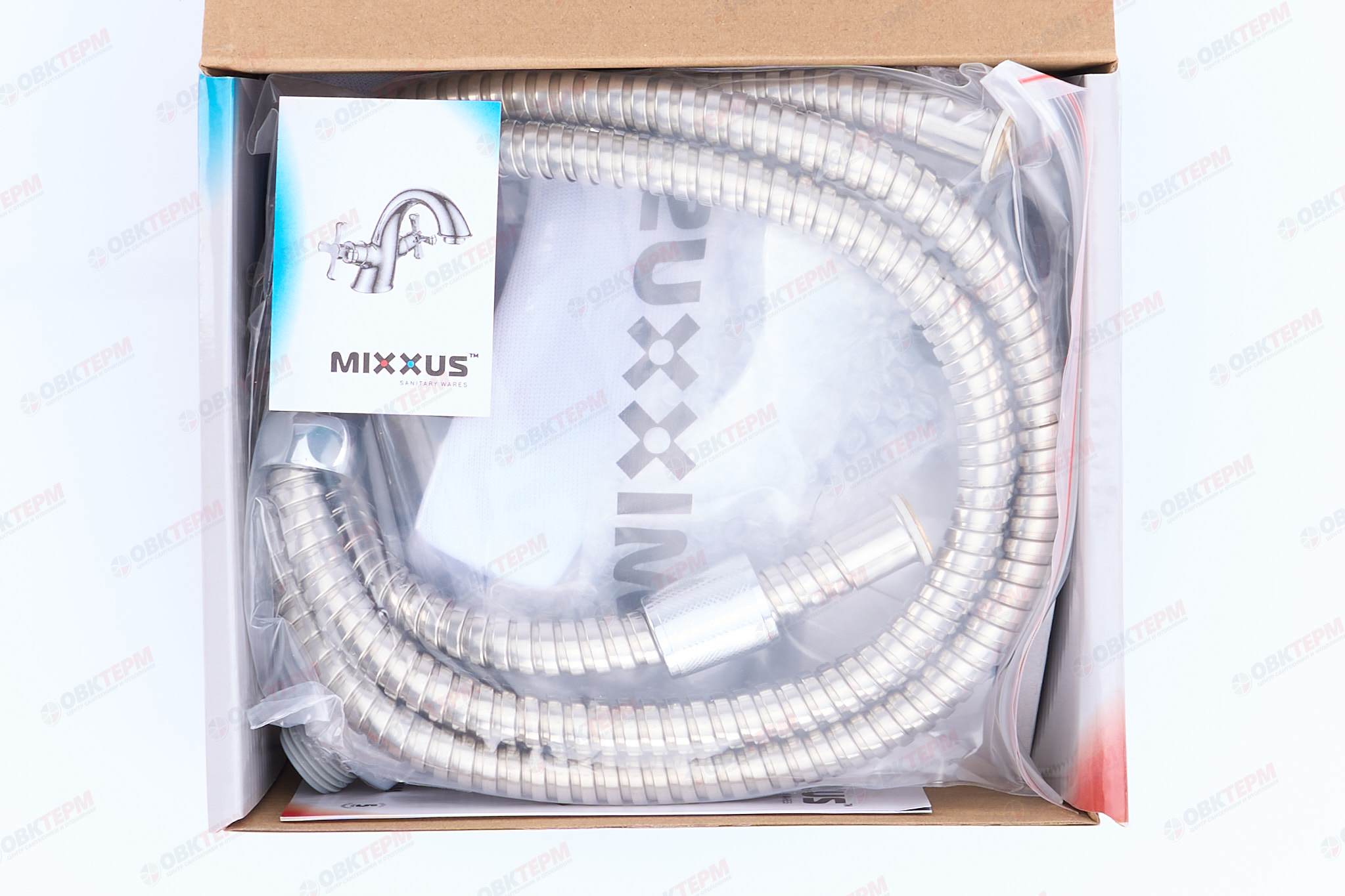 Смеситель д/ванны корот. MIXXUS FOCUS 009 EURO Ø40  (10 шт/ящ) - миниатюра №7