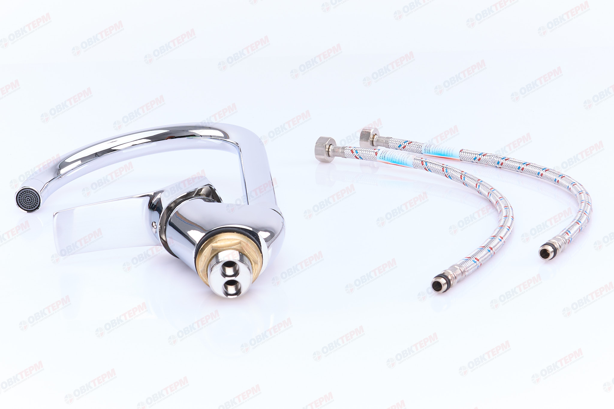 Смеситель д/кухни MIXXUS FOCUS 777-G Ø40 ГАЙКА (10 шт/ящ) - Изображение №4