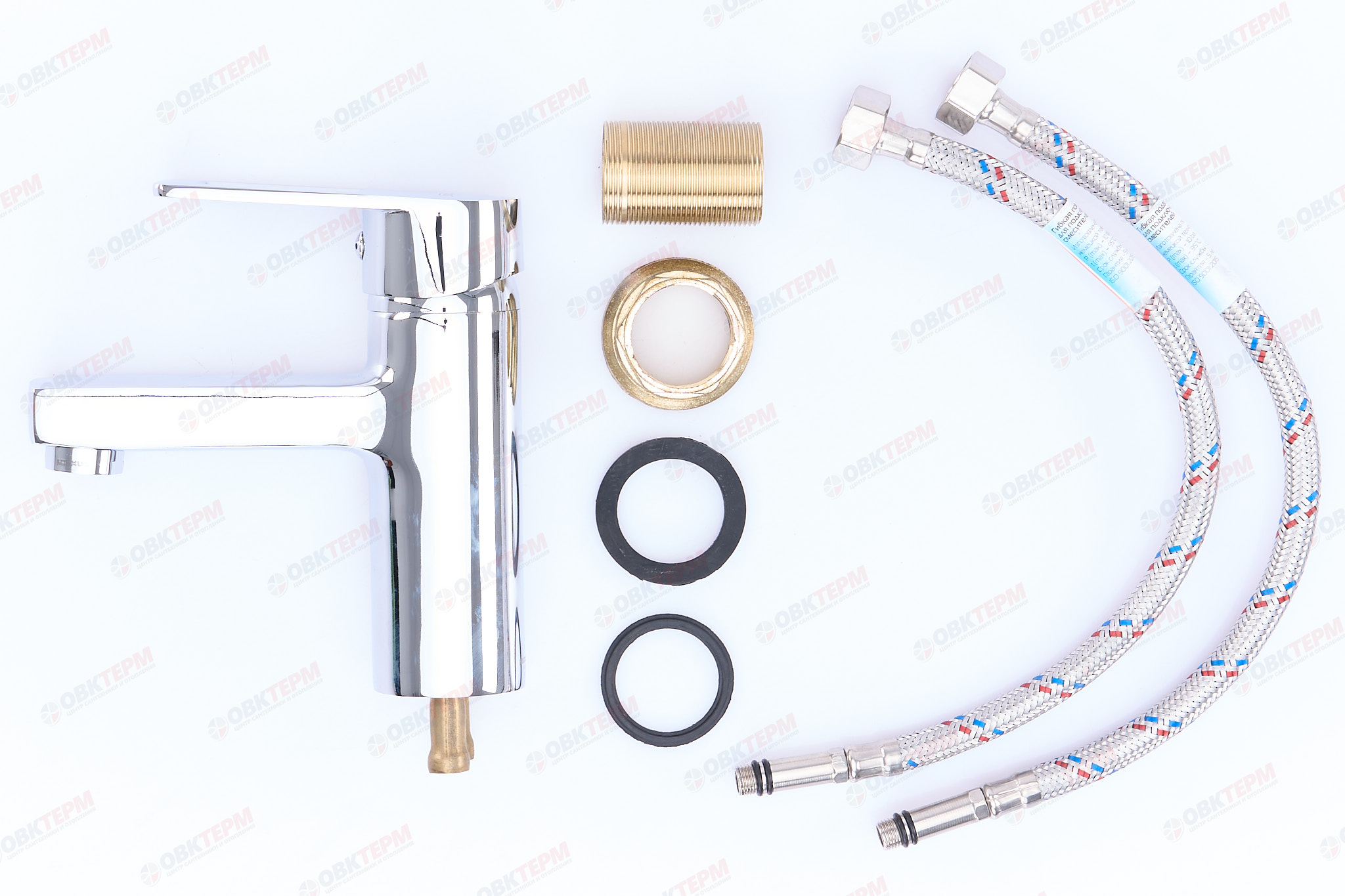 Смеситель д/умывальника MIXXUS GAVI  001 Ø40 ГАЙКА  (10 шт/ящ) - Изображение №5