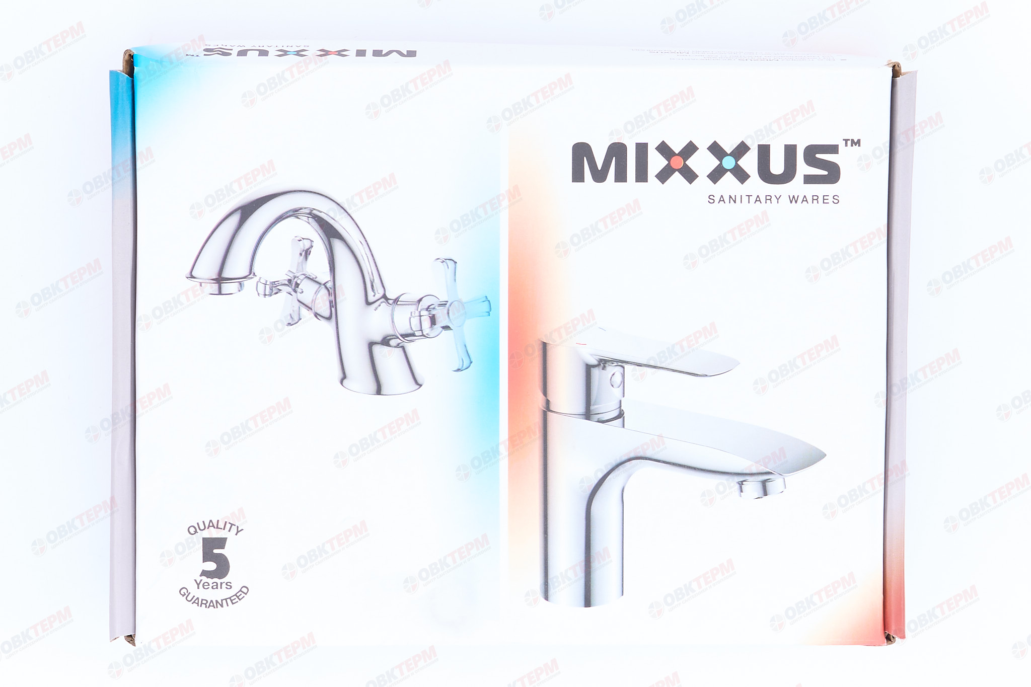 Смеситель д/умывальника MIXXUS GAVI  001 Ø40 ГАЙКА  (10 шт/ящ) - миниатюра №8