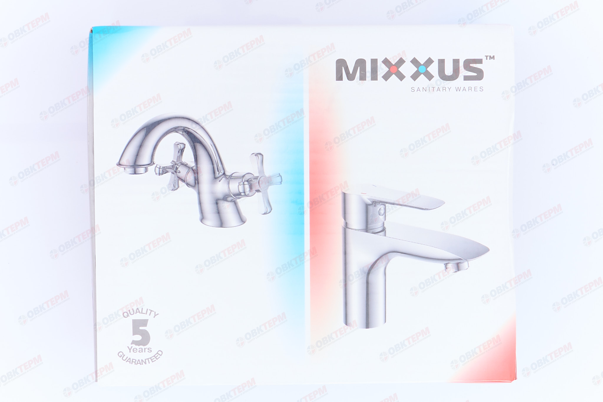 Смеситель д/ванны корот. MIXXUS GERMES  009 EURO Ø40  (10 шт/ящ) - миниатюра №7