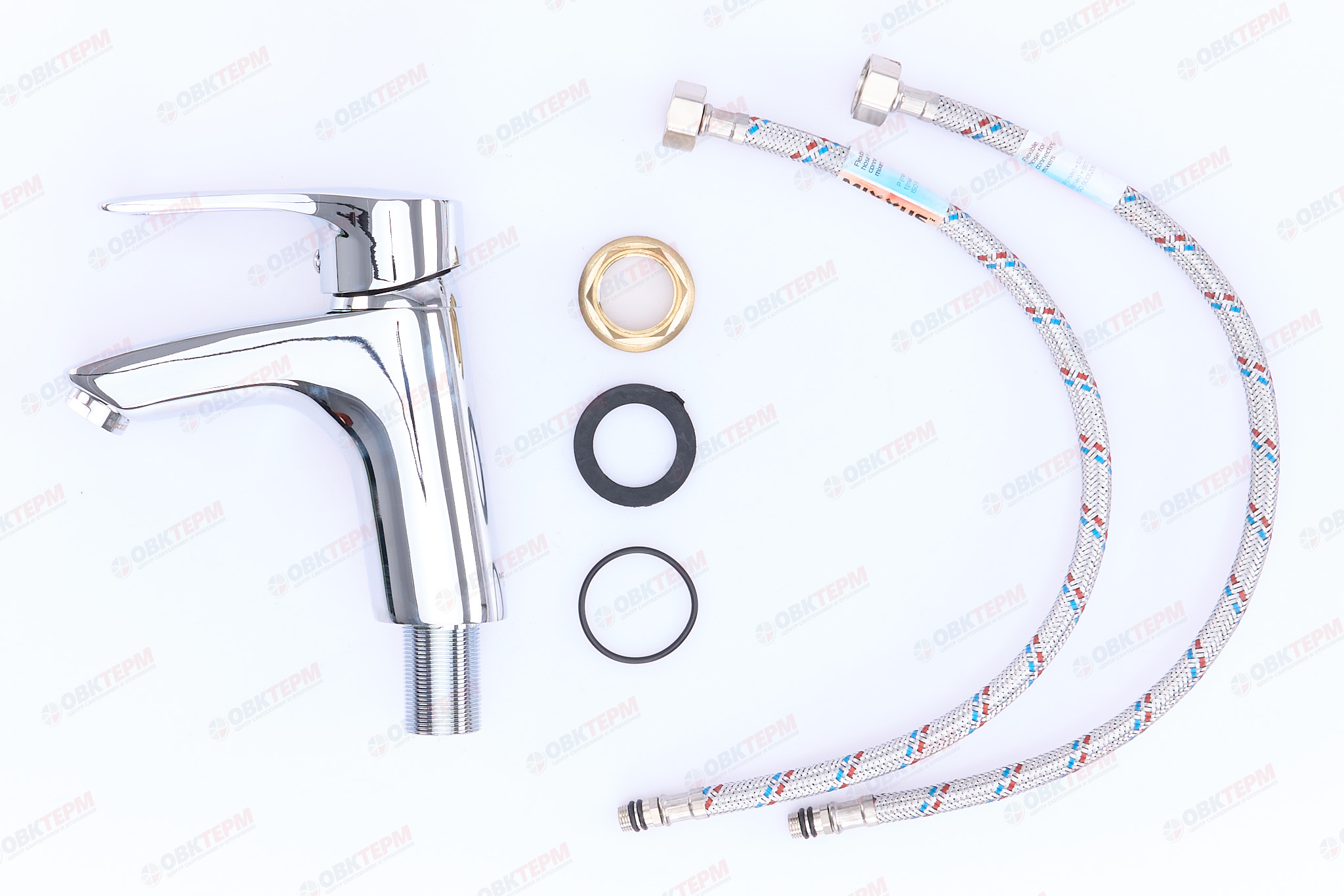 Смеситель д/умывальника MIXXUS HANSBERG 001 Ø40 ГАЙКА (10 шт/ящ) - Изображение №5