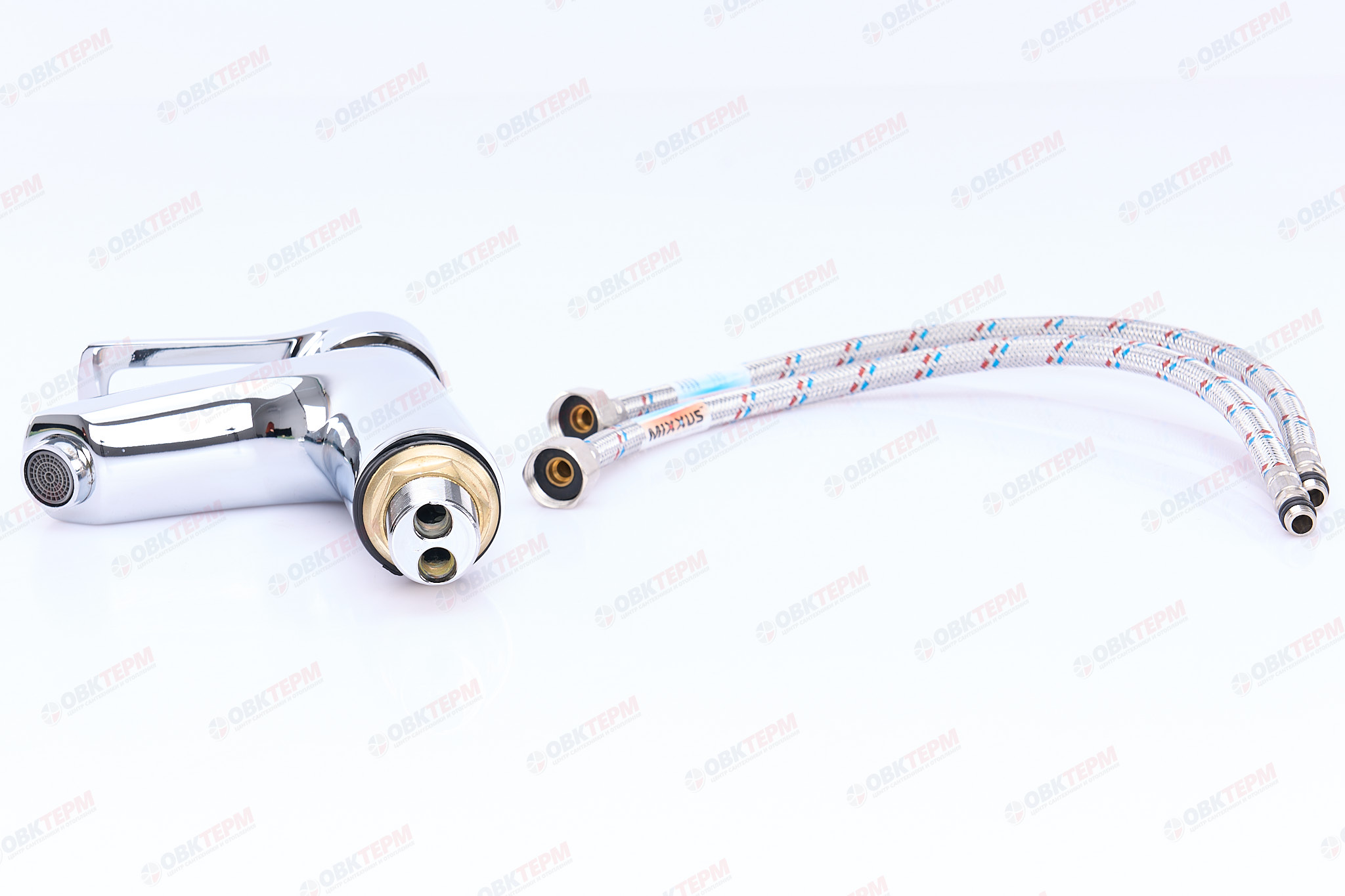 Смеситель д/умывальника MIXXUS HANSBERG 001 Ø40 ГАЙКА (10 шт/ящ) - миниатюра №6