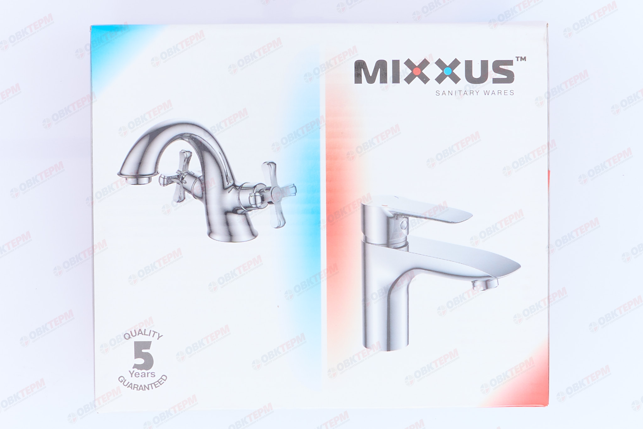 Смеситель д/ванны корот. MIXXUS HANSBERG 009 EURO Ø40  (10 шт/ящ) - миниатюра №7