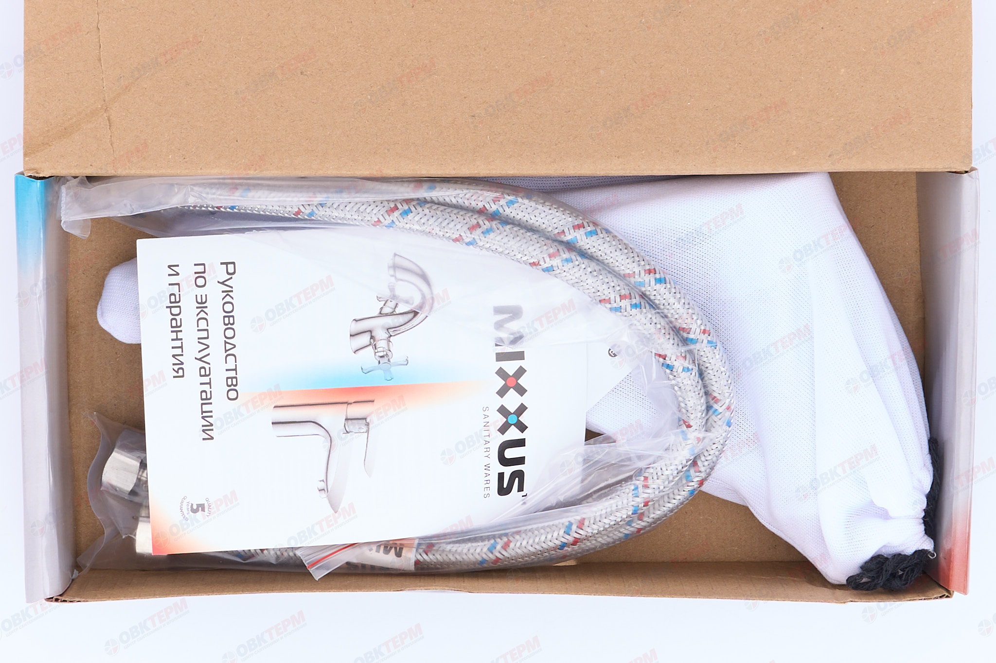 Смеситель д/кухни MIXXUS HANSBERG 555 Ø40 15 см на ГАЙКЕ (10 шт/ящ) - миниатюра №6