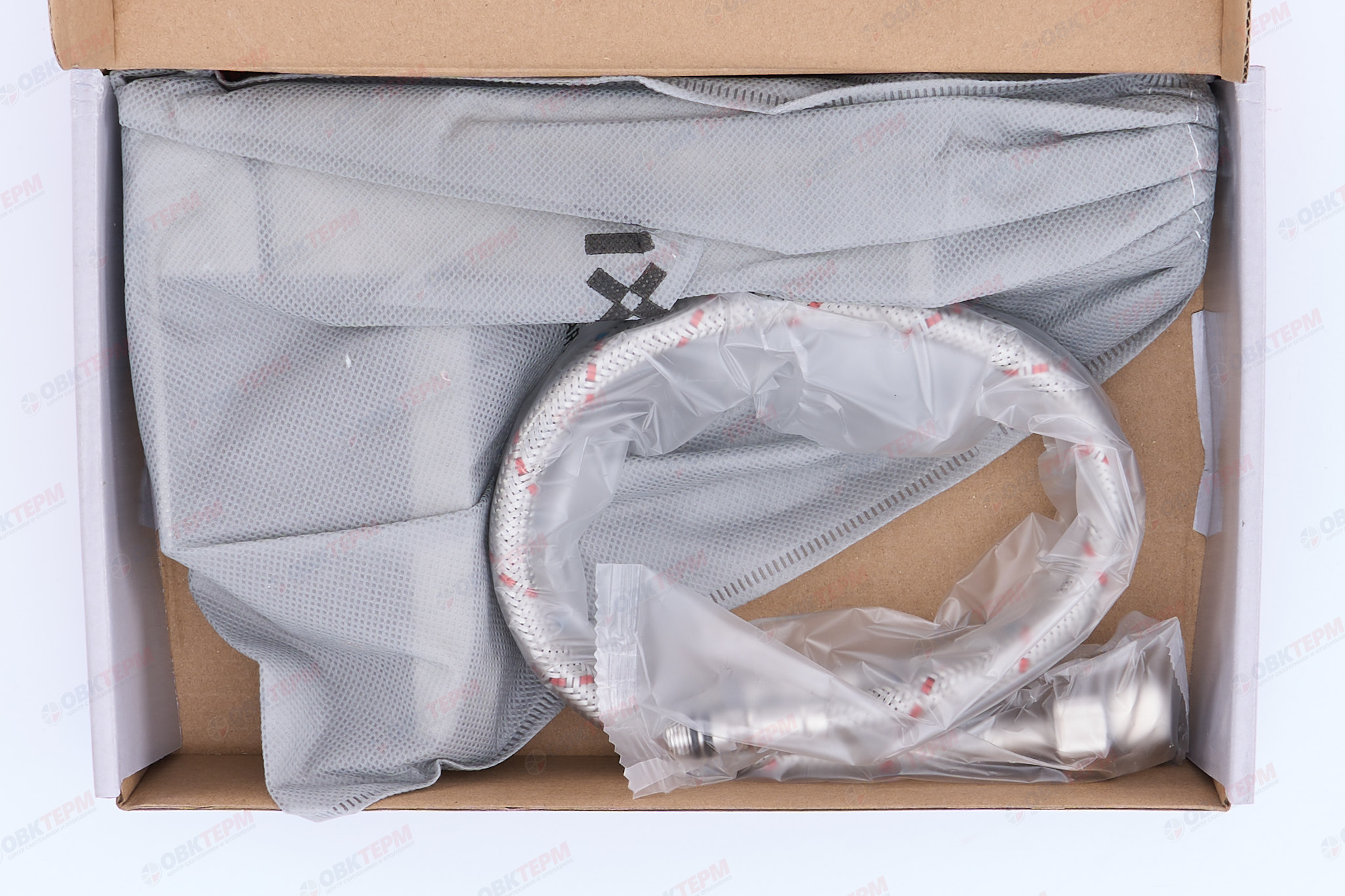 Смеситель д/умывальника нерж/сталь MIXXUS KUB 001 Ø40 (20 шт/ящ) - миниатюра №5