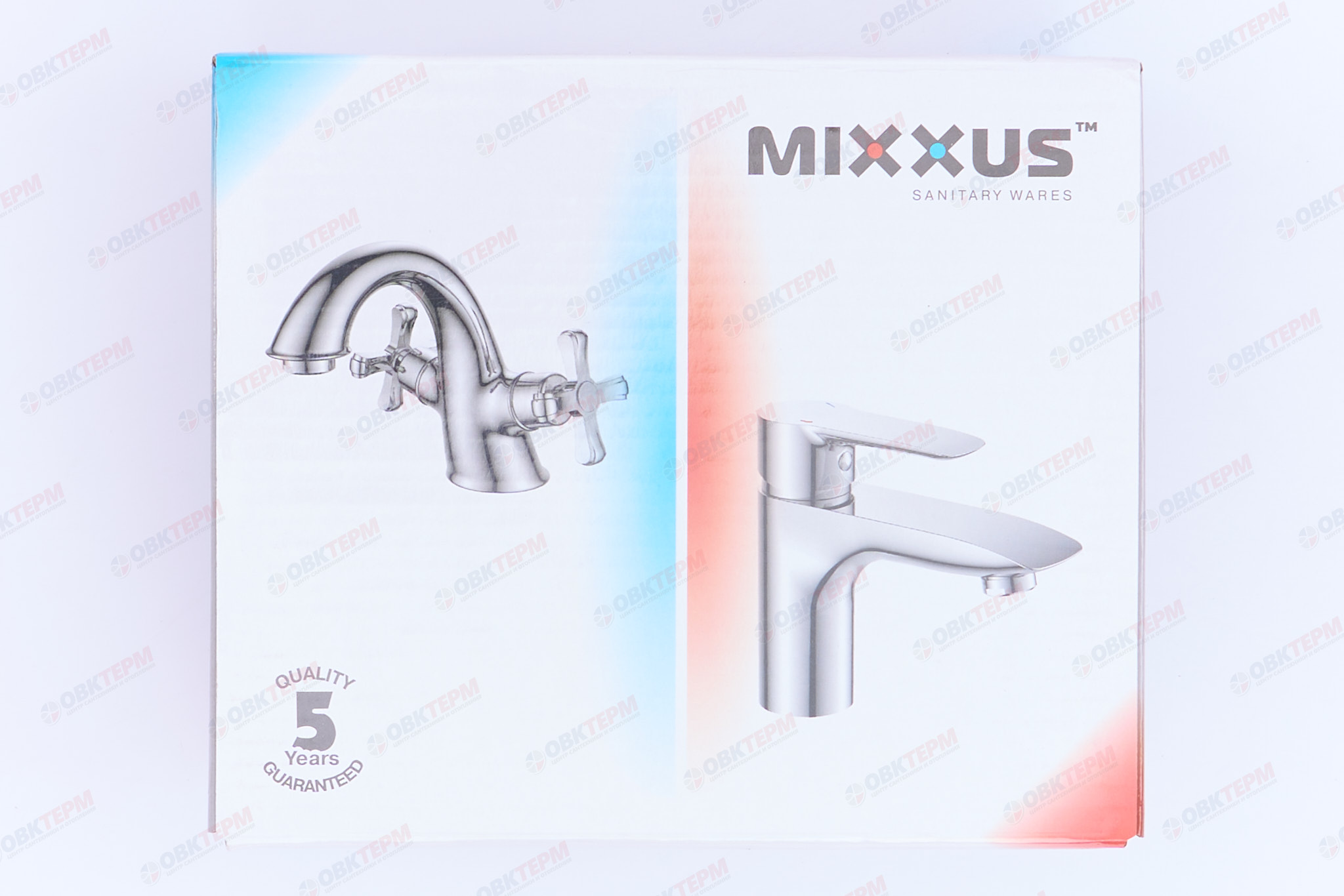 Смеситель д/душ.кабины MIXXUS KUBUS 003 Ø35  (10 шт/ящ) - миниатюра №6