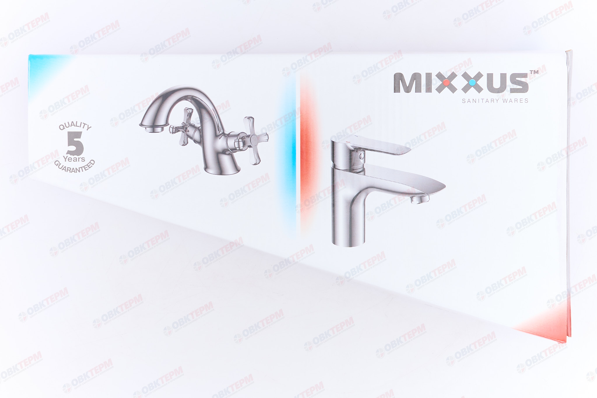 Смеситель д/ванны MIXXUS KUBUS 006 EURO Ø40  (10 шт/ящ) - миниатюра №6