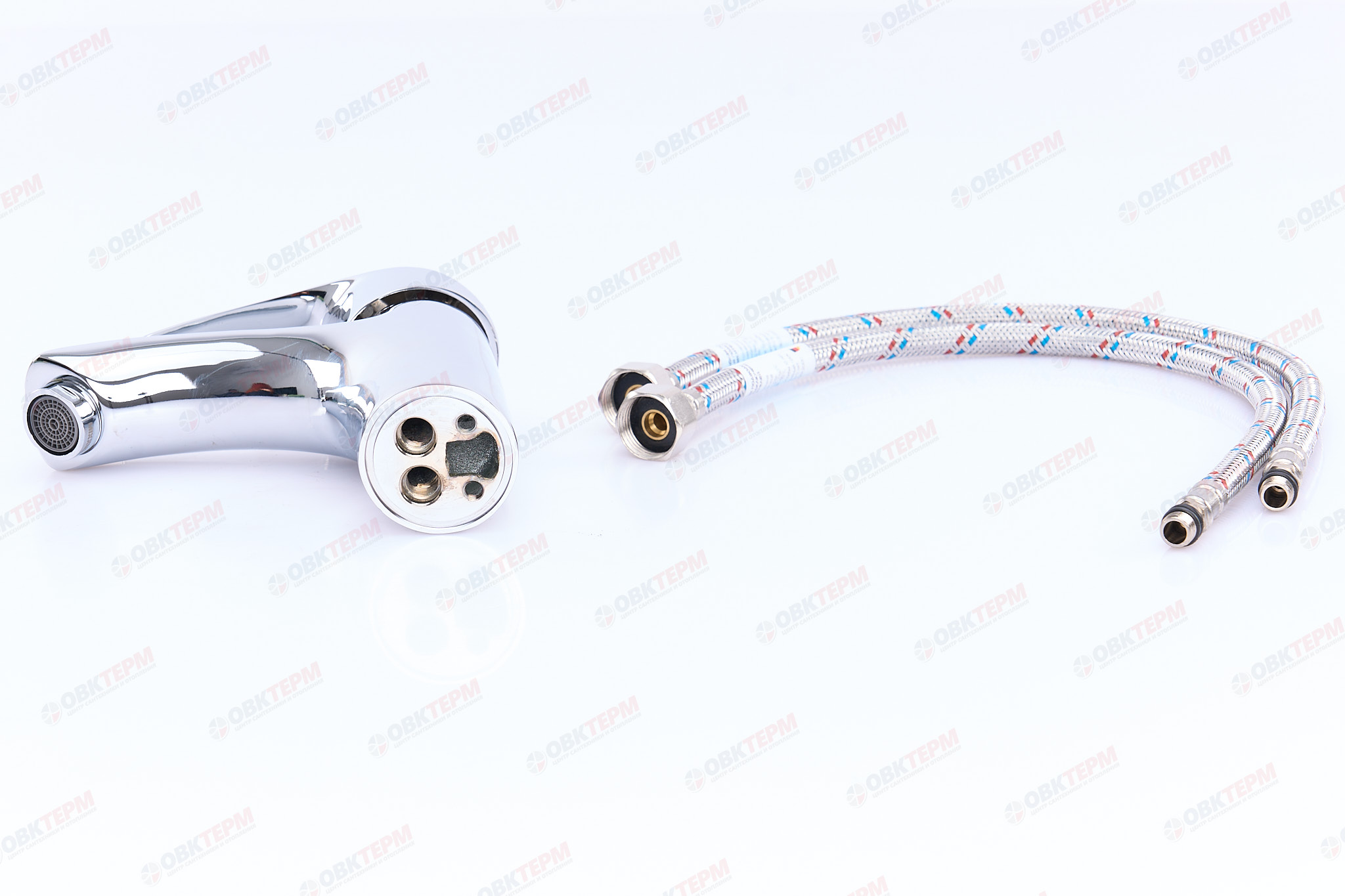 Смеситель д/умывальника MIXXUS MARS 001 Ø40 шпилька (10 шт/ящ) - Изображение №5