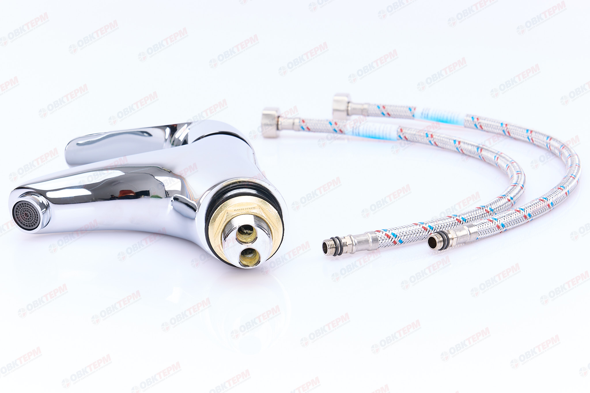 Смеситель д/умывальника MIXXUS MARS 001 Ø40 ГАЙКА (10 шт/ящ) - Изображение №5