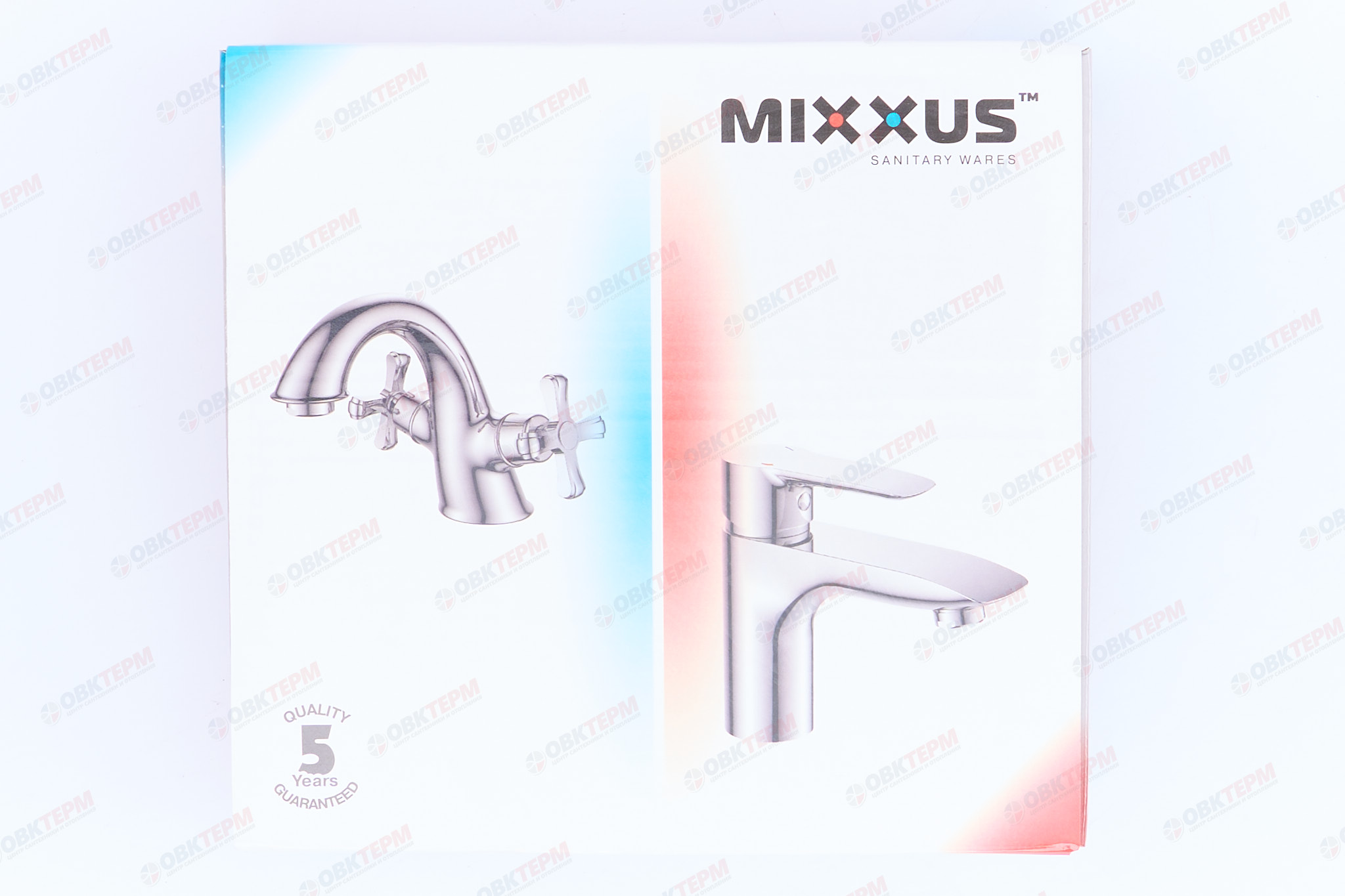 Смеситель д/умывальника MIXXUS MARS 001 Ø40 ГАЙКА (10 шт/ящ) - миниатюра №8