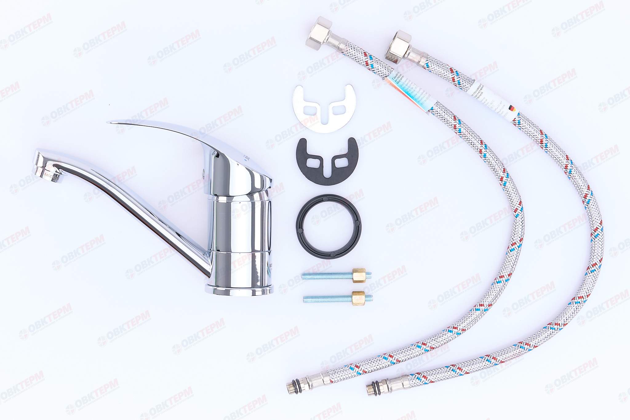 Смеситель д/кухни MIXXUS MARS 004-15см Ø40 шпилька  (10 шт/ящ) - миниатюра №4