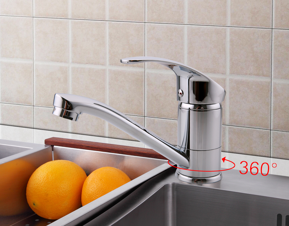 Смеситель д/кухни MIXXUS MARS 004-25см Ø40 шпилька (10 шт/ящ) - миниатюра №2