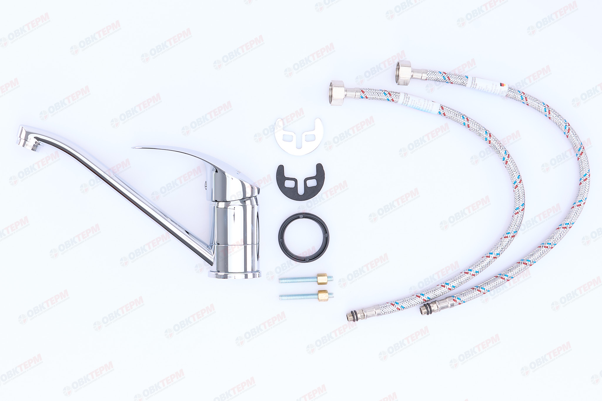 Смеситель д/кухни MIXXUS MARS 004-25см Ø40 шпилька (10 шт/ящ) - миниатюра №4