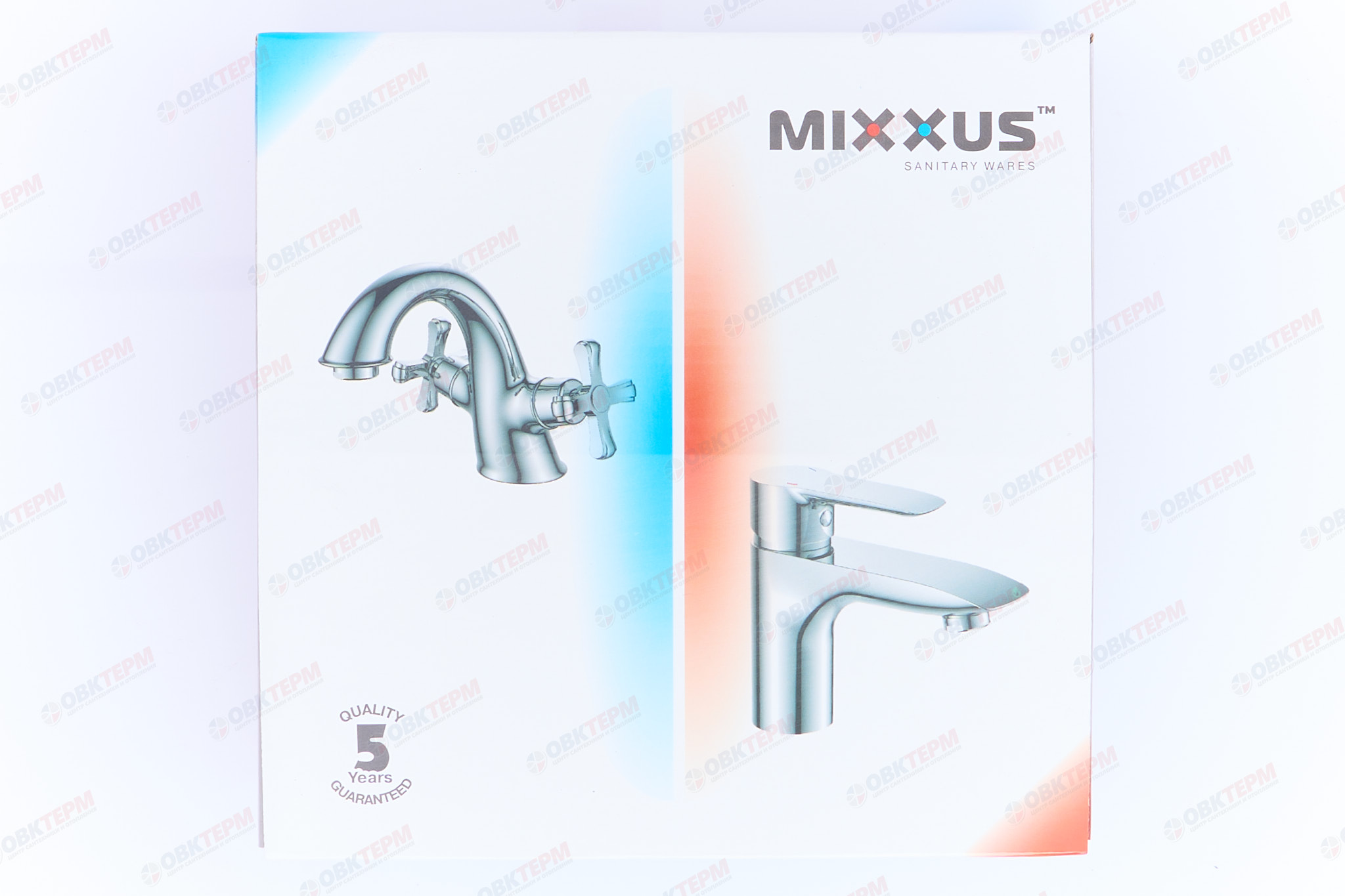 Смеситель д/ванны корот. MIXXUS MARS 009 EURO Ø40  (10 шт/ящ) - миниатюра №8