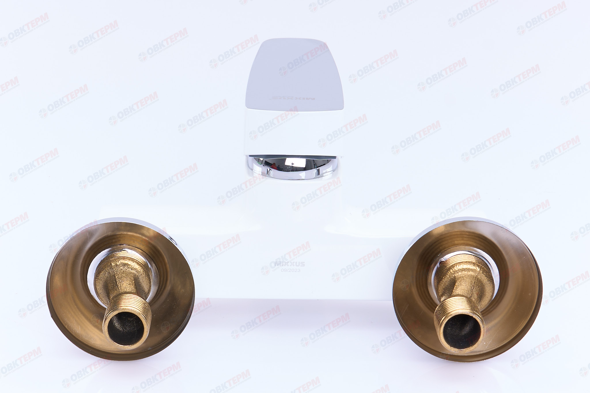 Смеситель д/ванны корот. MIXXUS MISSOURI 009 EURO Ø35 (WHITE)  (10 шт/ящ) - миниатюра №5