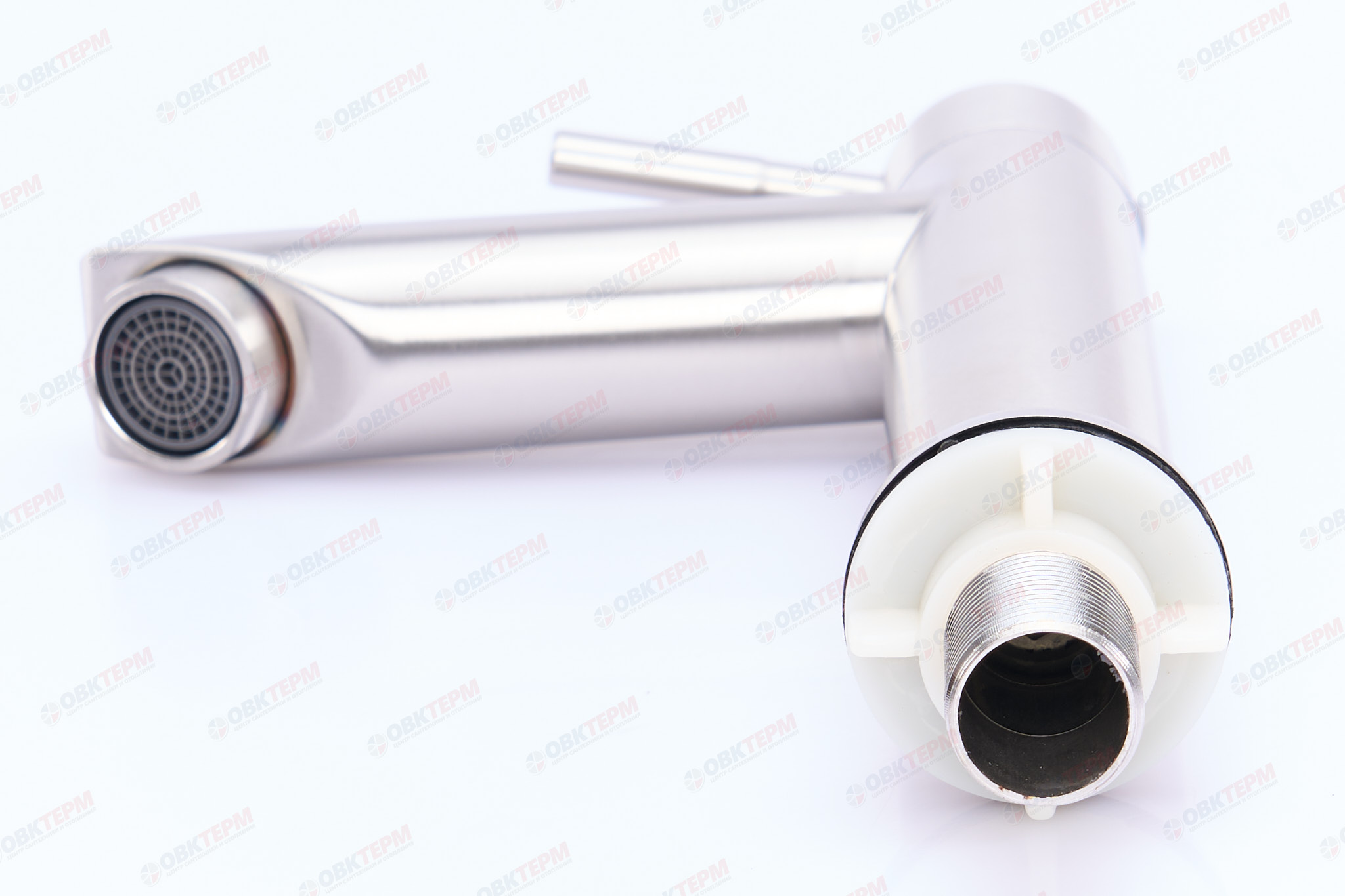 Смеситель моно из нерж стали MIXXUS MONO-02 SUS304 картриджØ25 (40 шт/ящ) 2шт./уп. - миниатюра №7