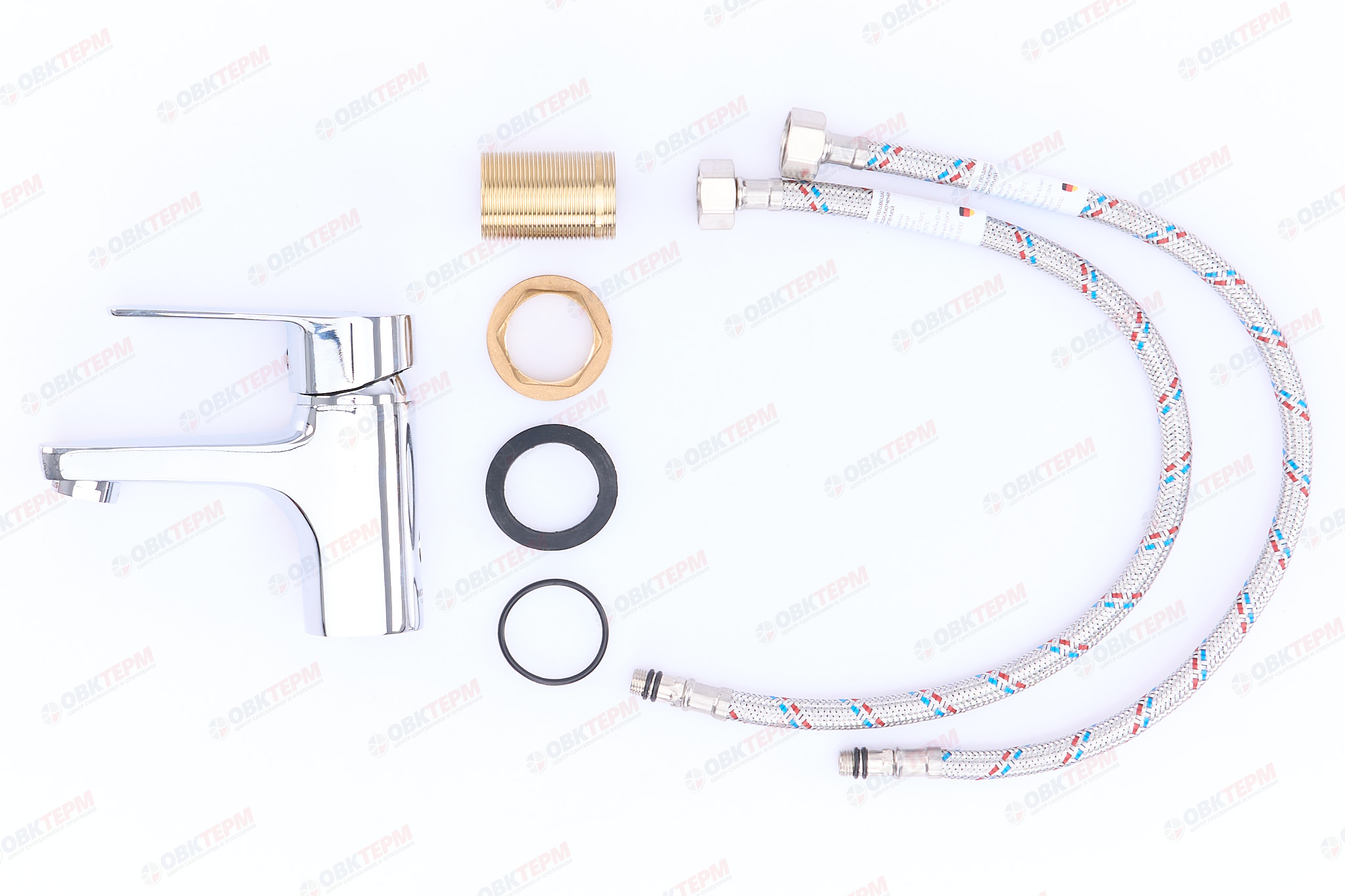 Смеситель д/умывальника MIXXUS OMEGA 001 Ø35 ГАЙКА  (10 шт/ящ) - Изображение №5