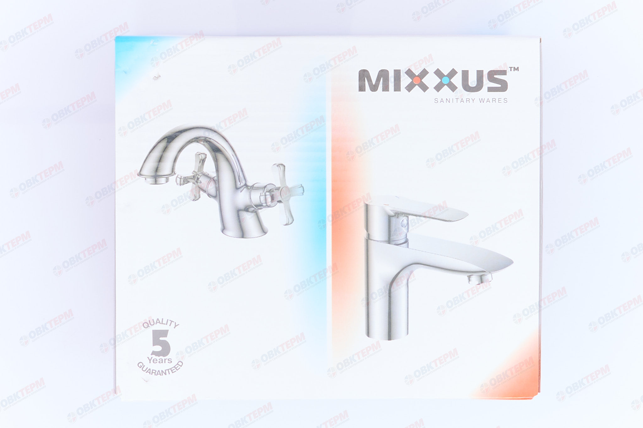 Смеситель д/ванны корот. MIXXUS OMEGA 009 EURO Ø35  (10 шт/ящ) - миниатюра №7